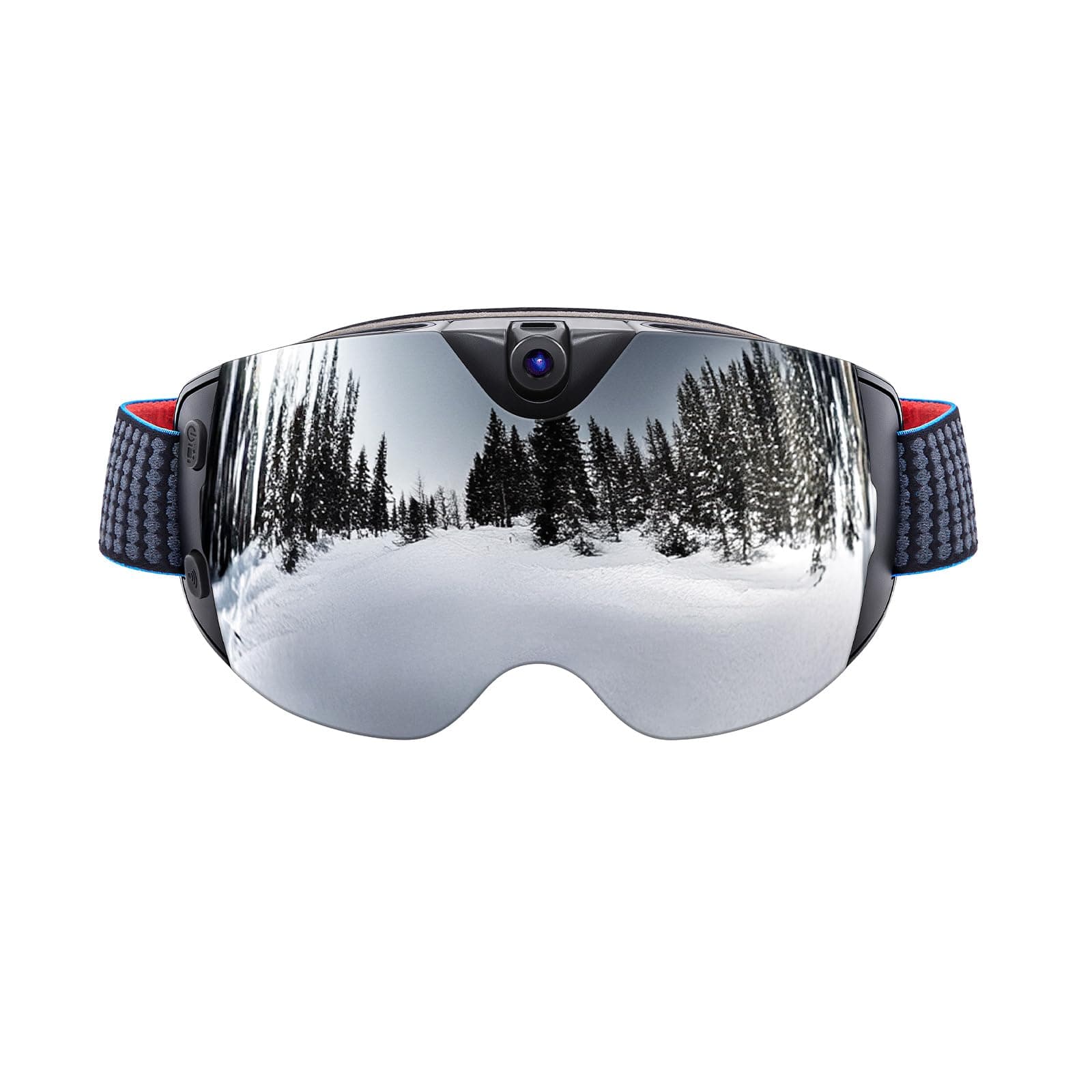 OhO 4K Smart Ski Goggles, WiFi Camera Snowboard Goggles with UV Protection, Anti Fog （Men/Women）