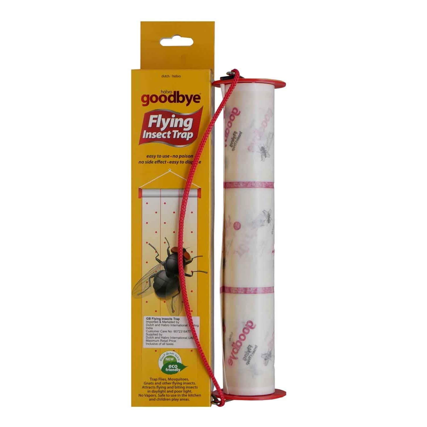 - Goodbye Flying Insect Trap Effective and Powerful Safe Fly Catcher (White)