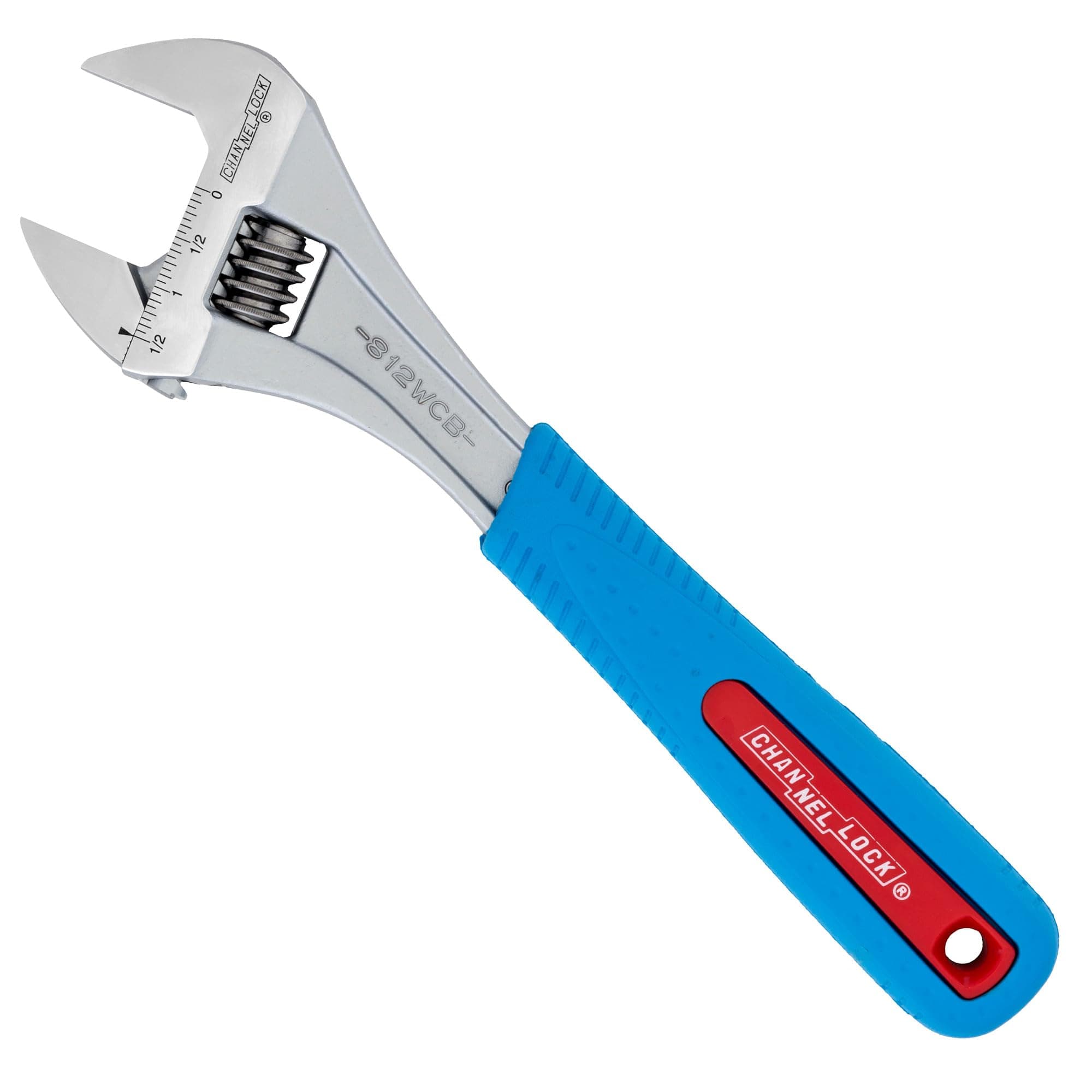 Channellock 812WCB Code Blue Adjustable Wide Wrench, 12-Inch