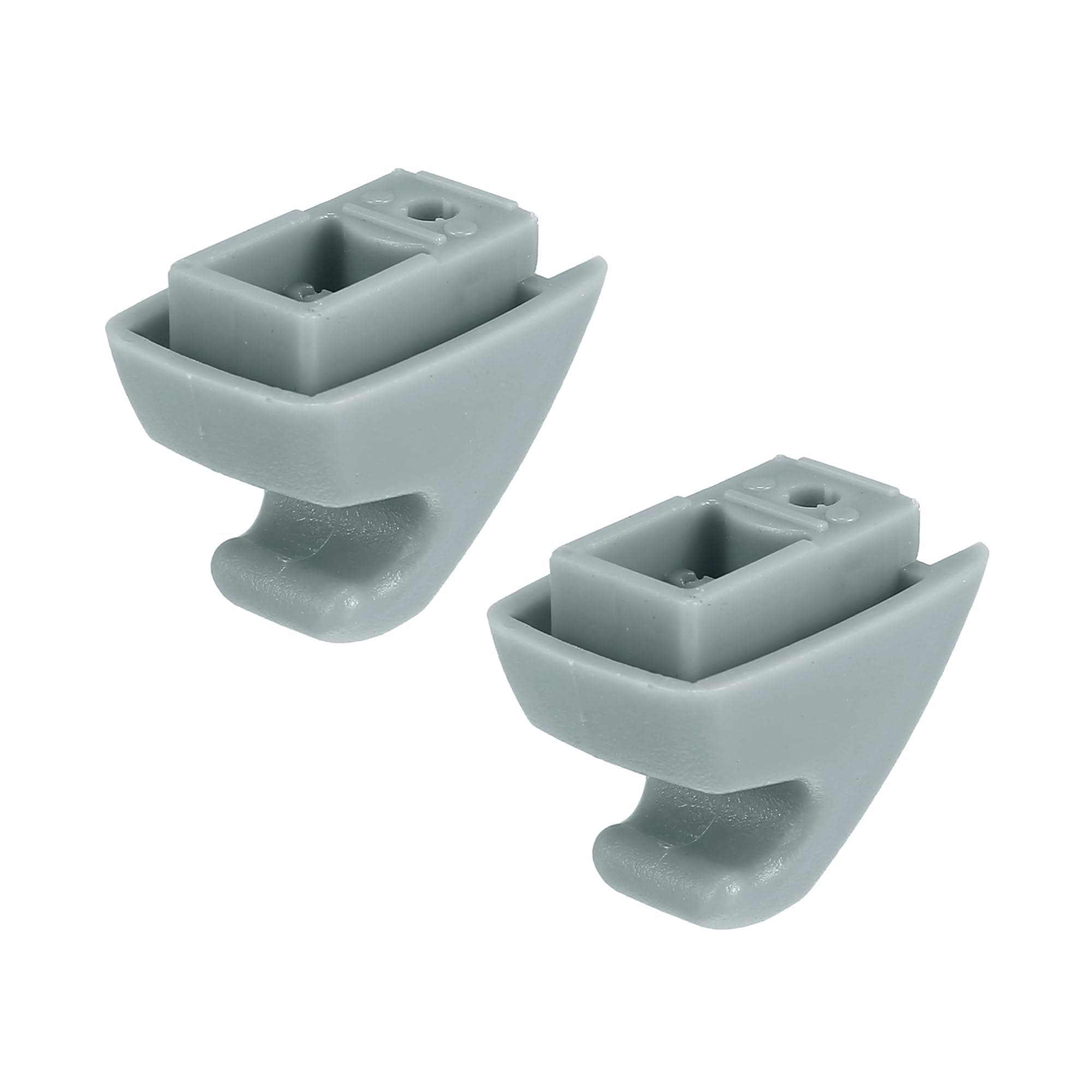 X AUTOHAUX 2 Pcs Gray Sun Visor Retainer Support Clip 15882854 for Chevy Silverado 1500 Tahoe for GMC Sierra 1500 for Yukon 2007-2013