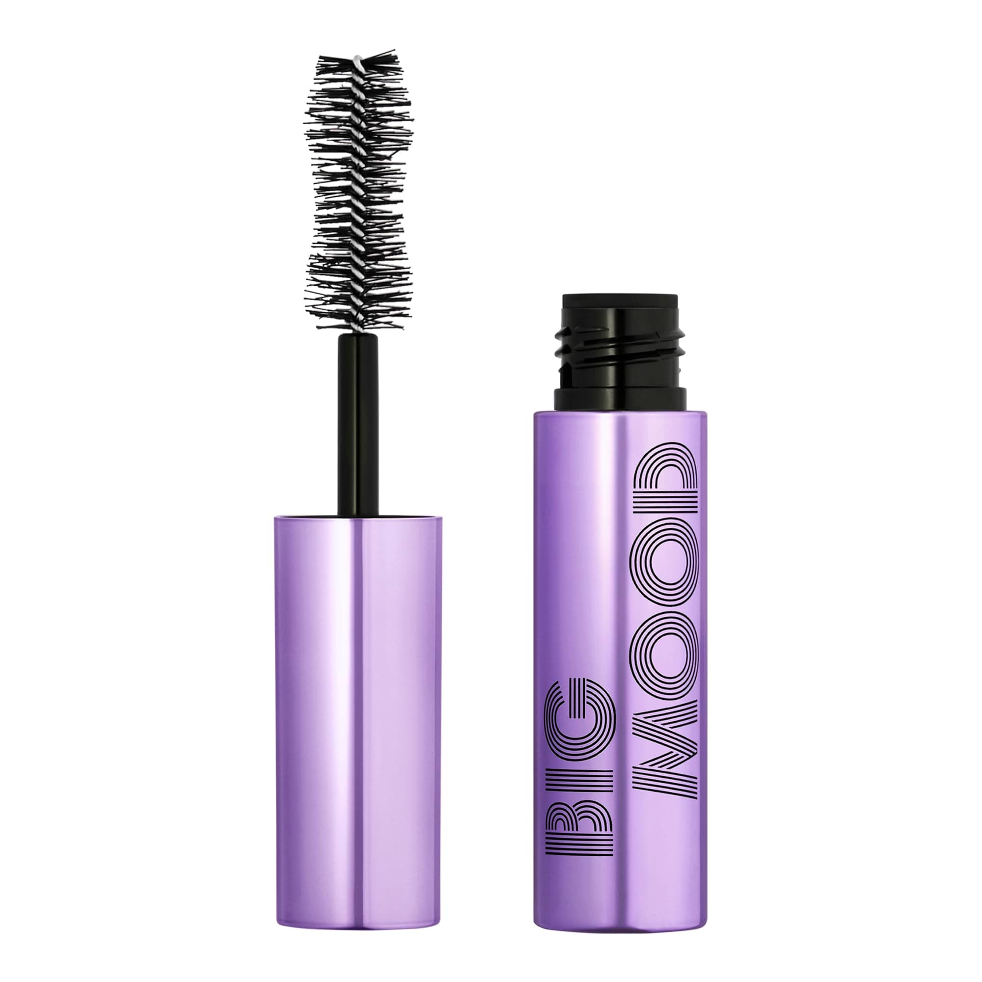 e.l.f. Big Mood Mascara Mini, Instantly Creates Long-Lasting, Bold & Lifted, Voluminous Lashes, Infused with Jojoba Wax, Black