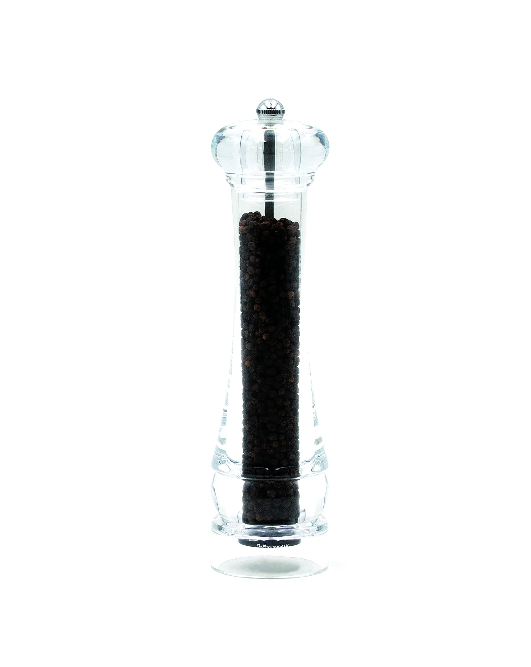 BisettiPepper Mill Acrylic Transparent 25h Kitchen Tools