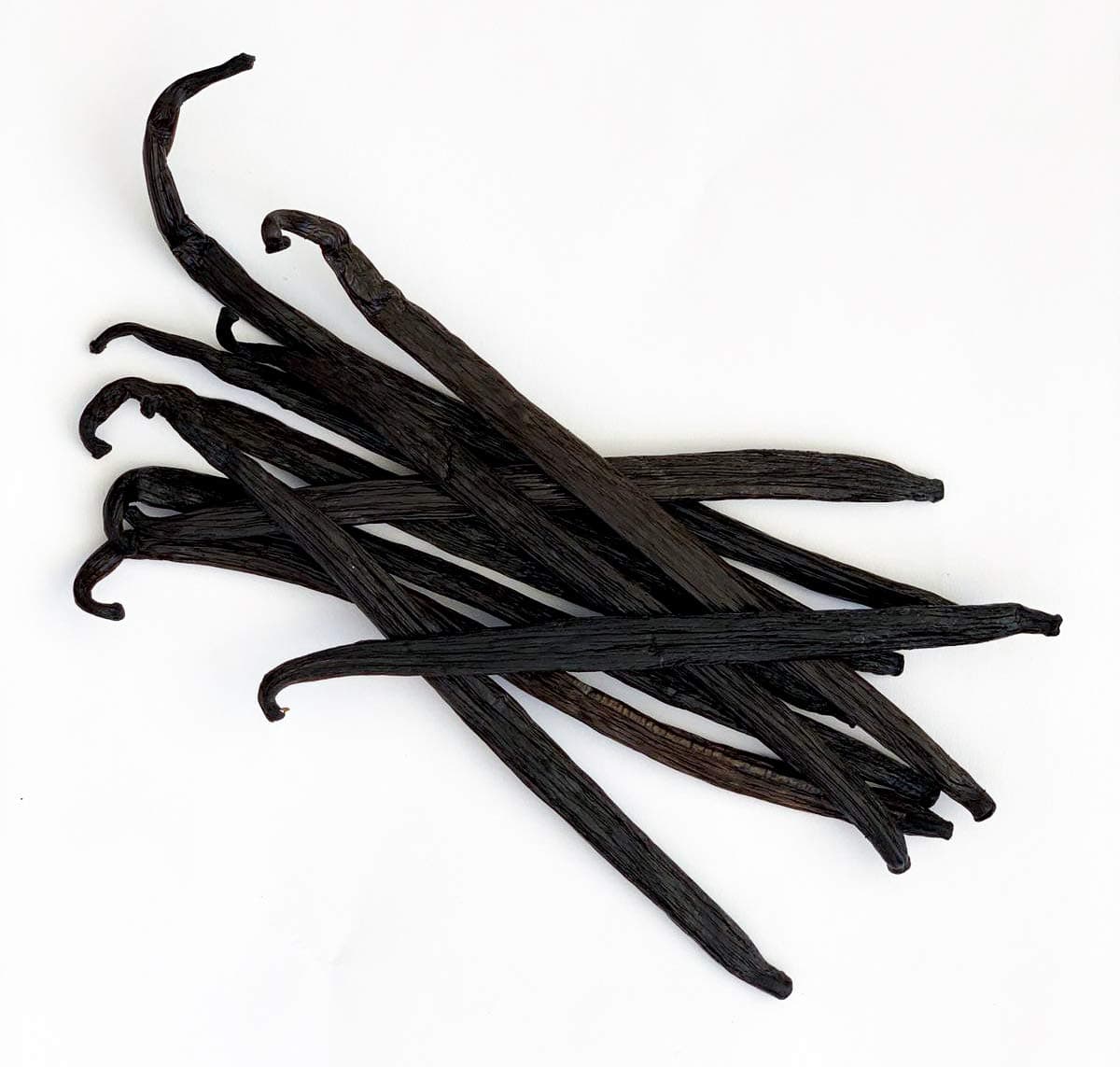 Vanilla Beans Grade A/B For Extract And Everything Vanilla 5"-7" by FITNCLEAN VANILLA| 10 Tahitian Vanilla Whole Natural Raw Fresh NON-GMO Pods.
