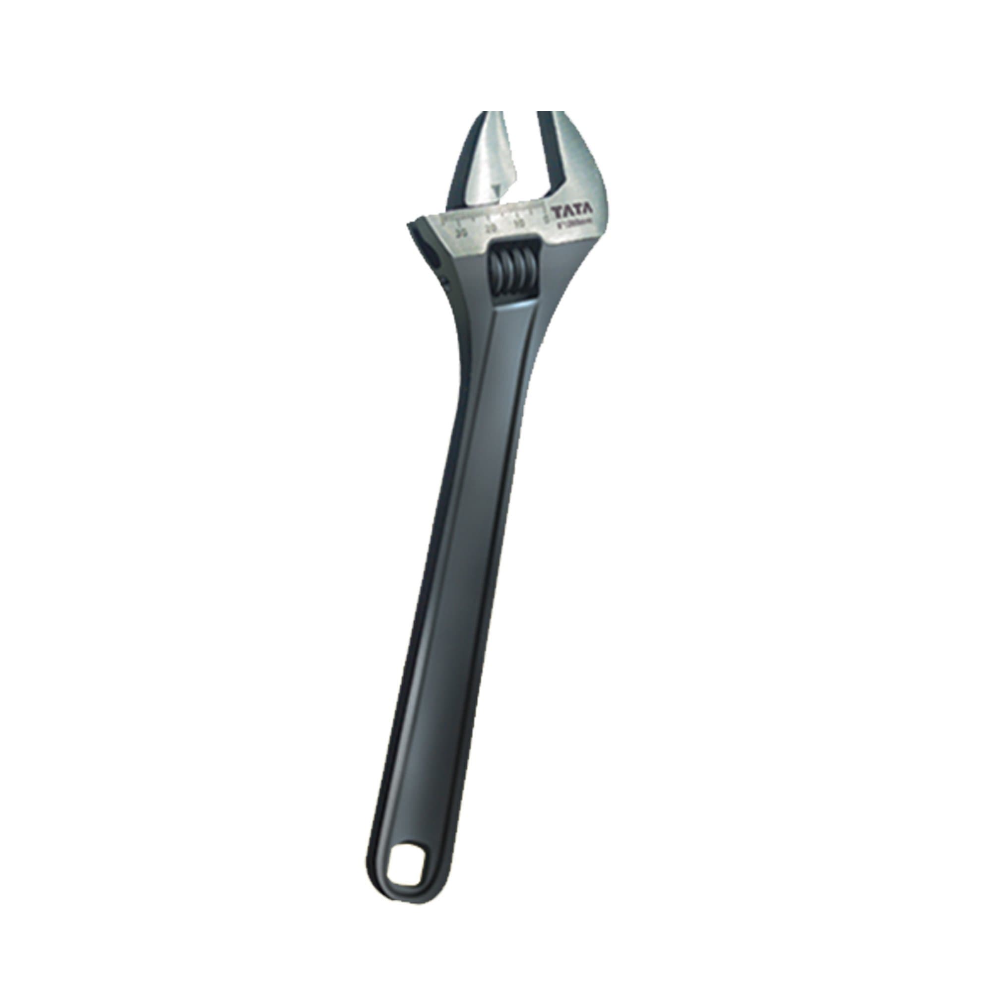 TATA Adjustable Wrench 10” | polished | mechanical Box End