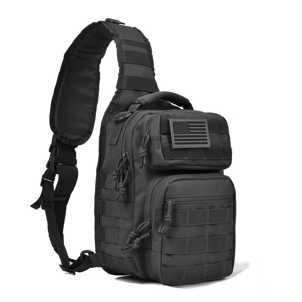 REEBOW GEAR Tactical Sling Bag Military Single Shoulder Backpack Pack Range Bags