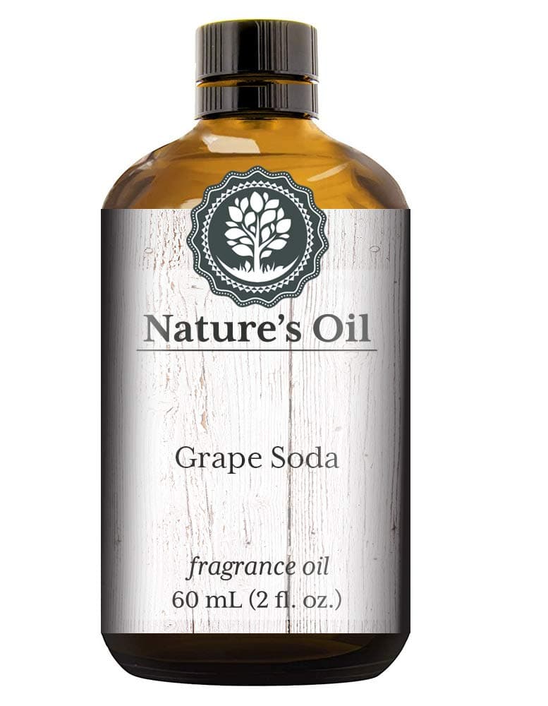 Grape Soda Fragrance Oil (60ml) for Diffusers, Soap Making, Candles, Lotion, Home Scents, Linen Spray, Bath Bombs, Slime