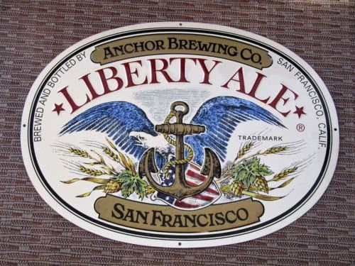 Anchor Brewing Company Liberty Ale Tacker
