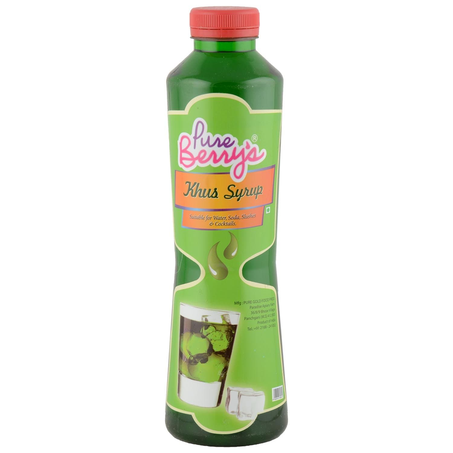 Pureberrys Syrup, Khus, 750 Ml