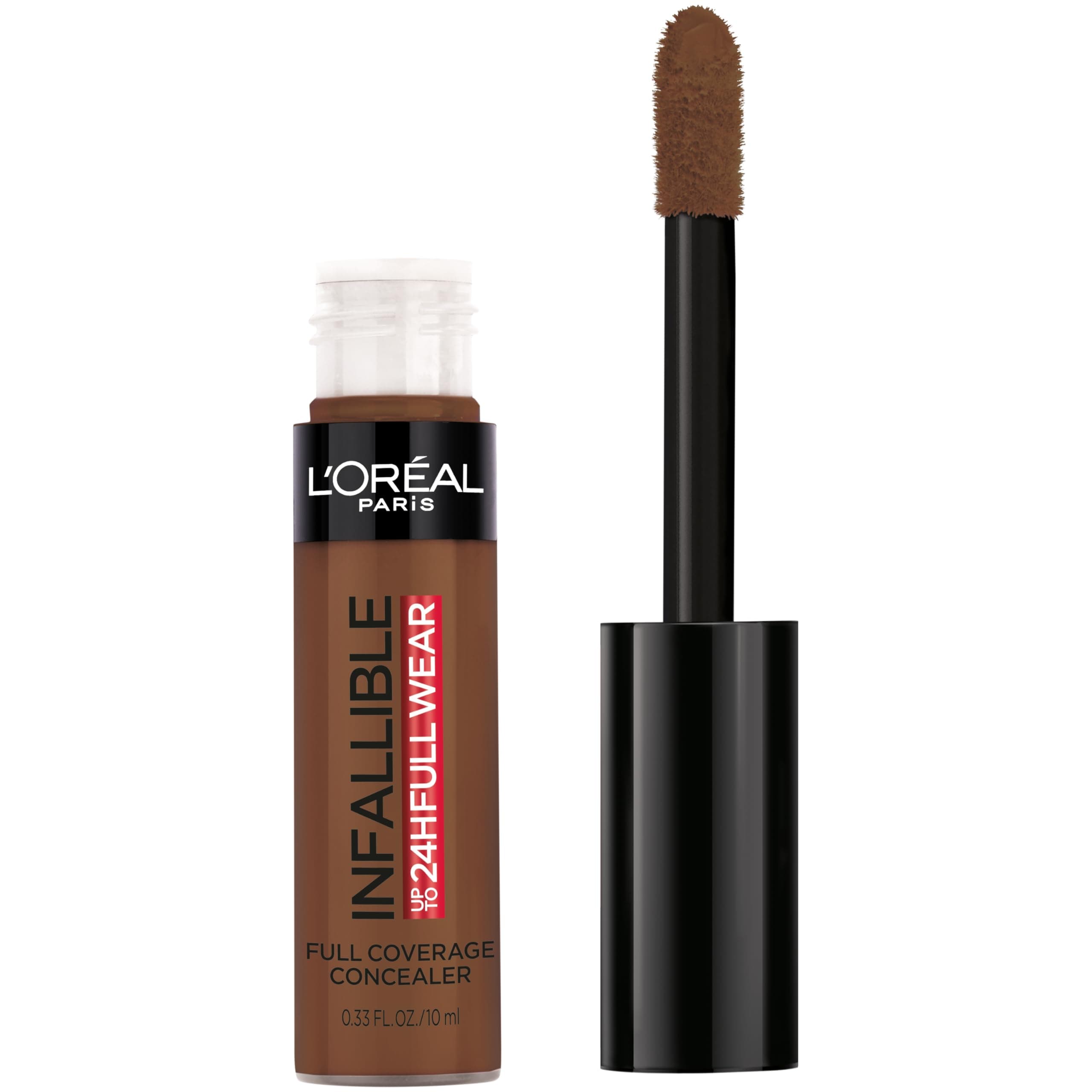 Makeup Infallible Full Wear Waterproof Matte Concealer, Full Coverage, Espresso, 0.33 fl. oz.