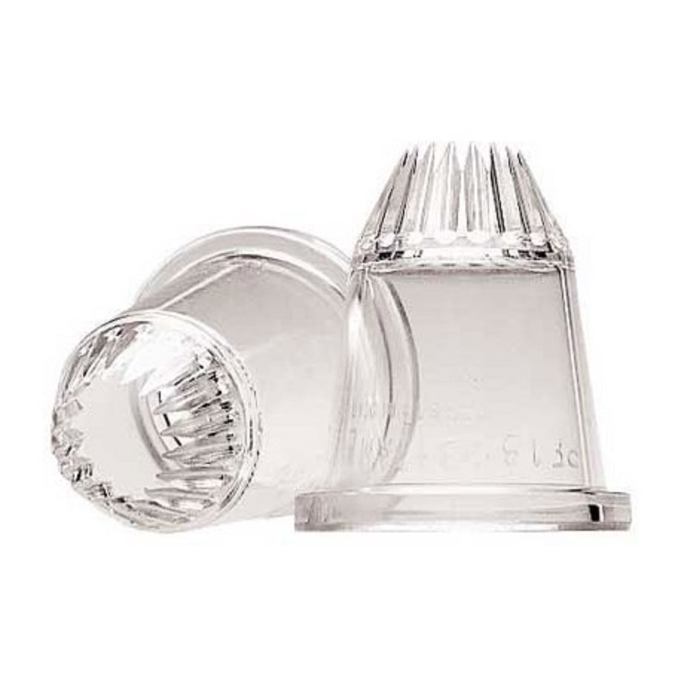 Bourgeat Polycarbonate Petit Four Pastry Tip, 3/4", 18 teeth, Pack of 2
