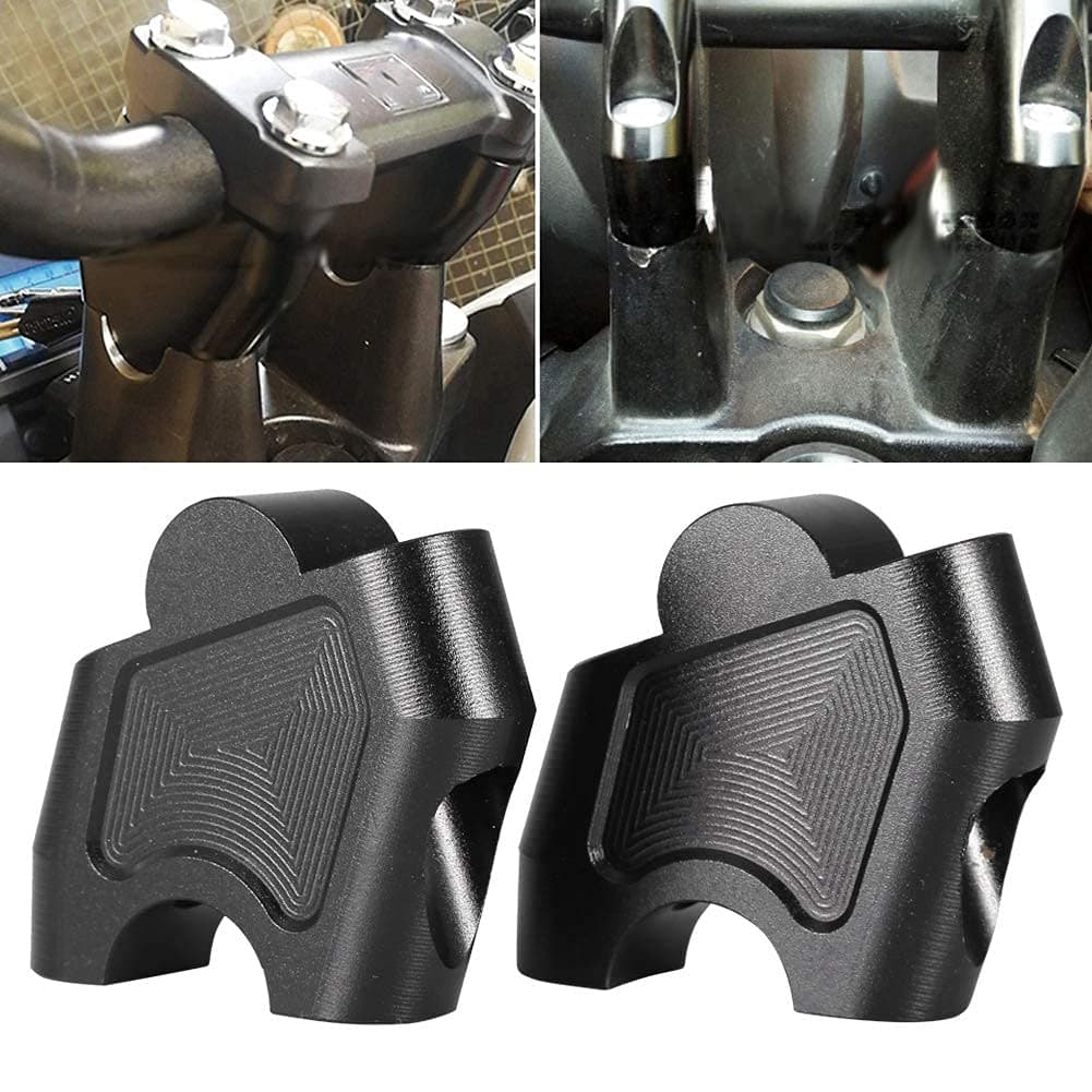 Motorcycle Handlebar Risers, CNC Motorcycle Riser Lifting Handlebar Clamp Replacement for NC700X NC700S NC750X NC750S CB500F CB500