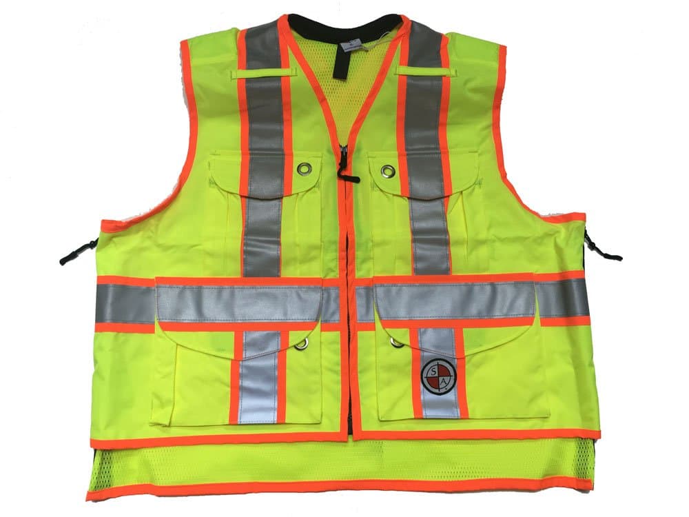Summer Safety Vest Yellow Large