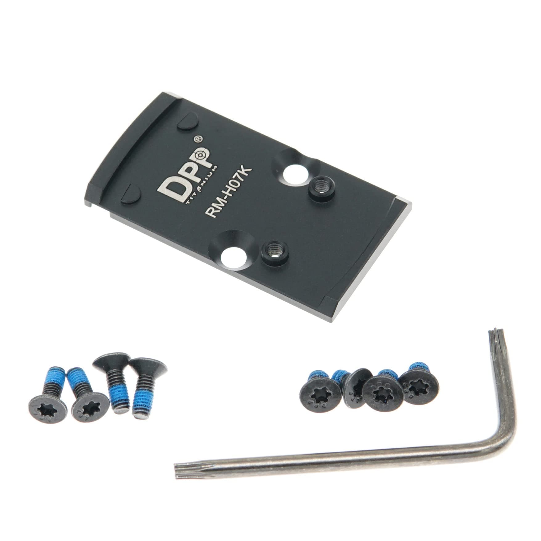 Mount/Adapter Plate Compatible with RMR Cut Slide Without Thread Post and Holosun 407K/507K ——RM-H07K