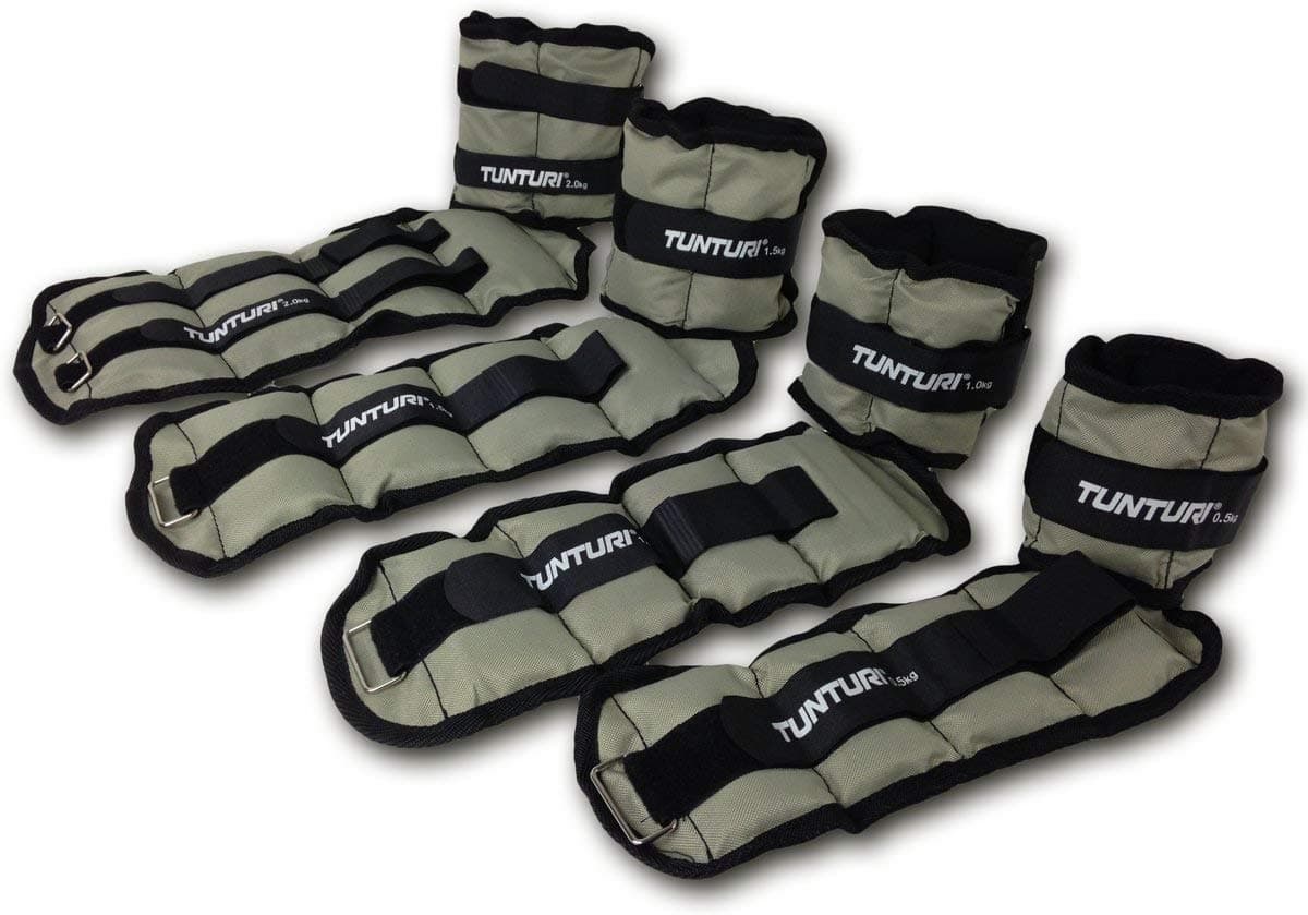 TunturiNeoprene Ankle Weights – 2 kg