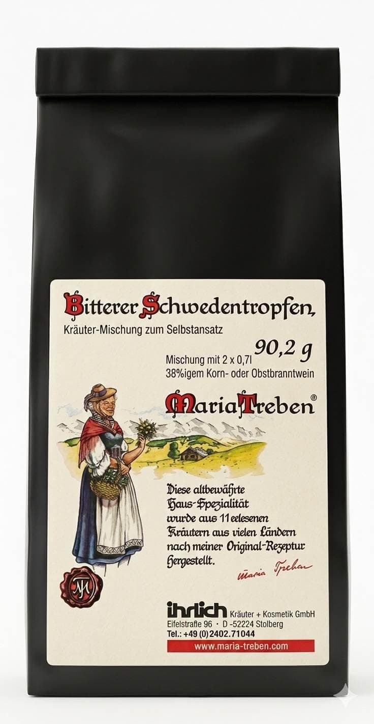 Small Swedish Bitters by Maria Treben 11 herbs