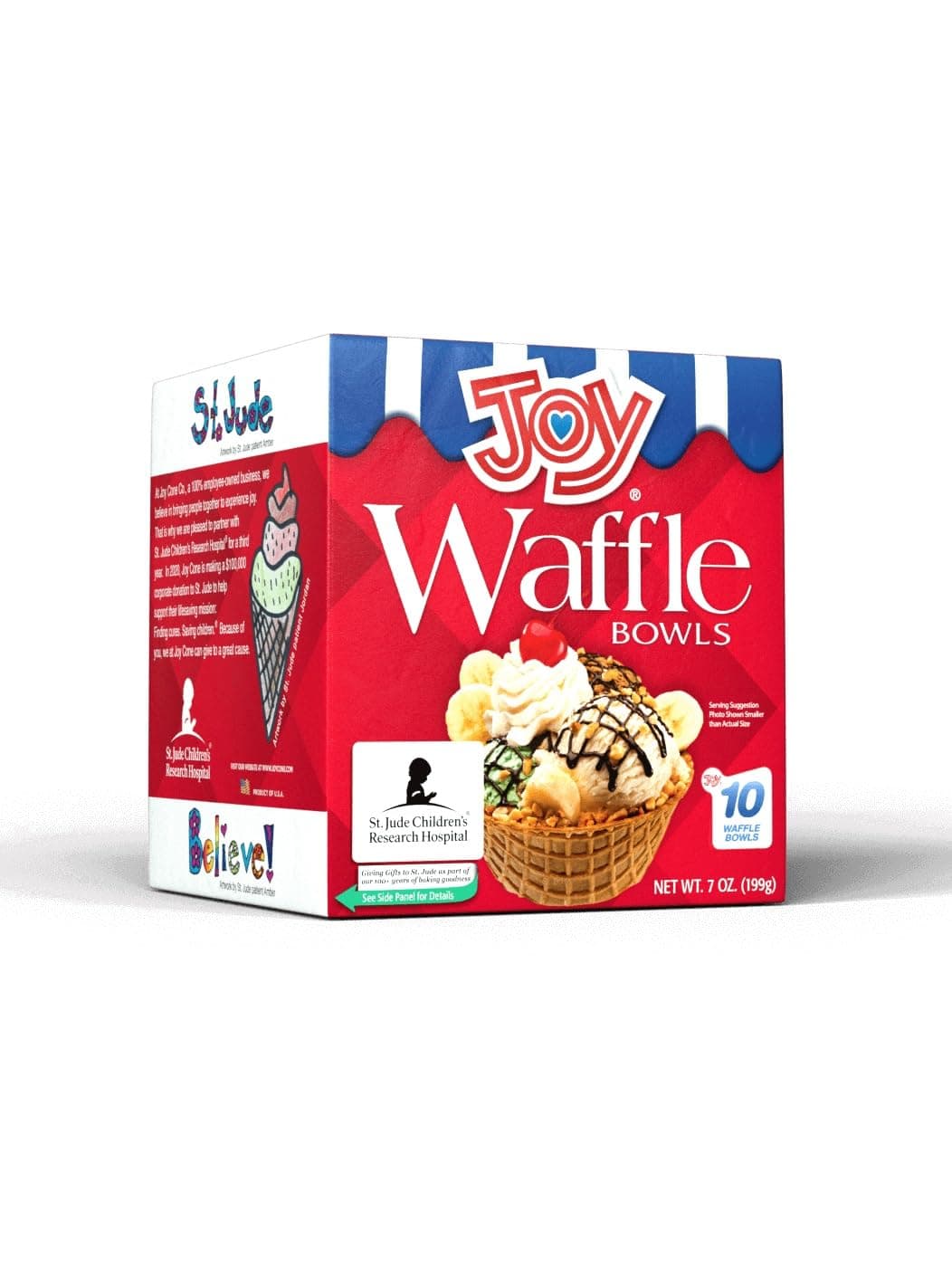 Waffle Bowl Cone, 10 ct, 3 pk