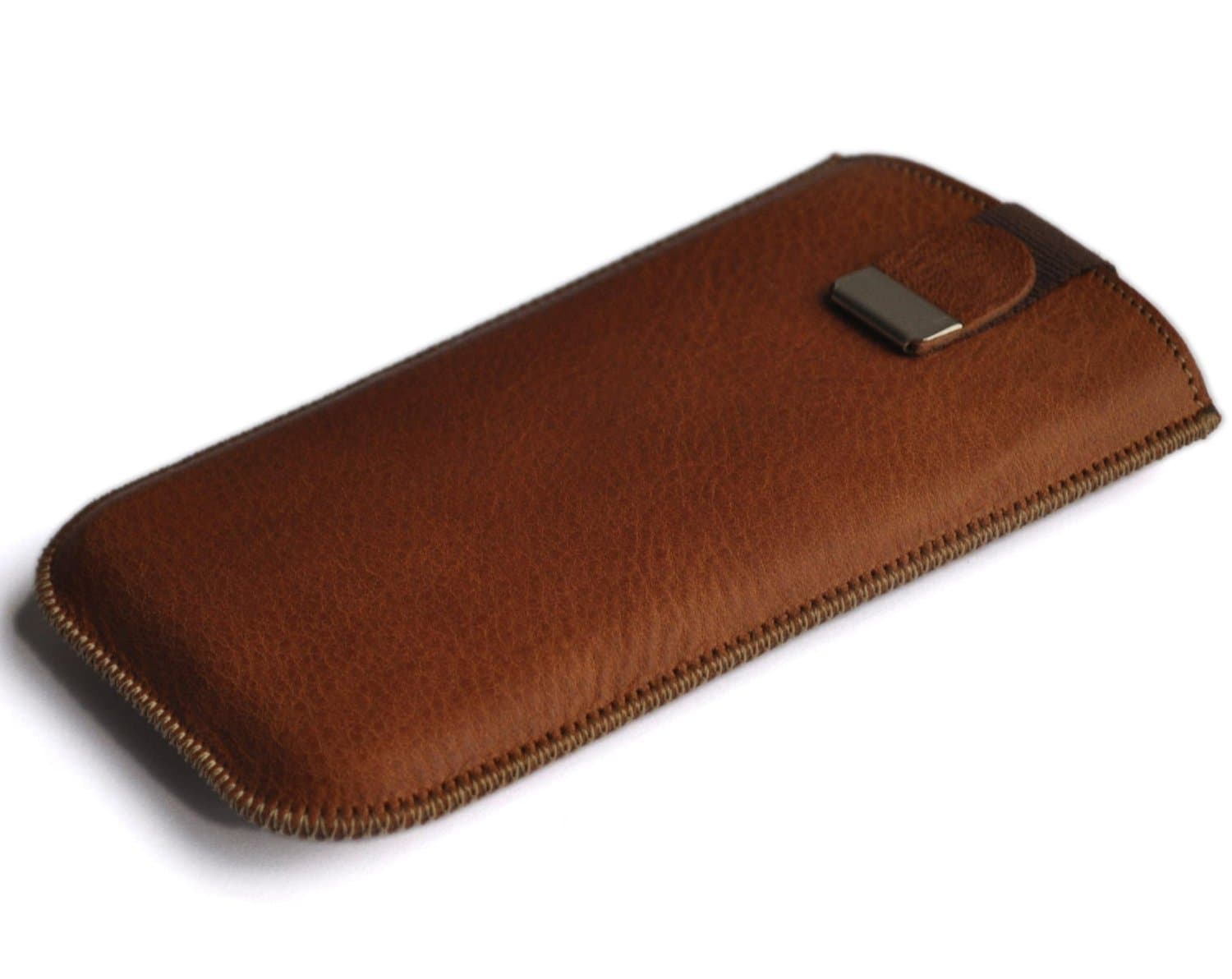 iPhone 6s 6 Leather Cover Sleeve Pouch Case Padded Lined Interior