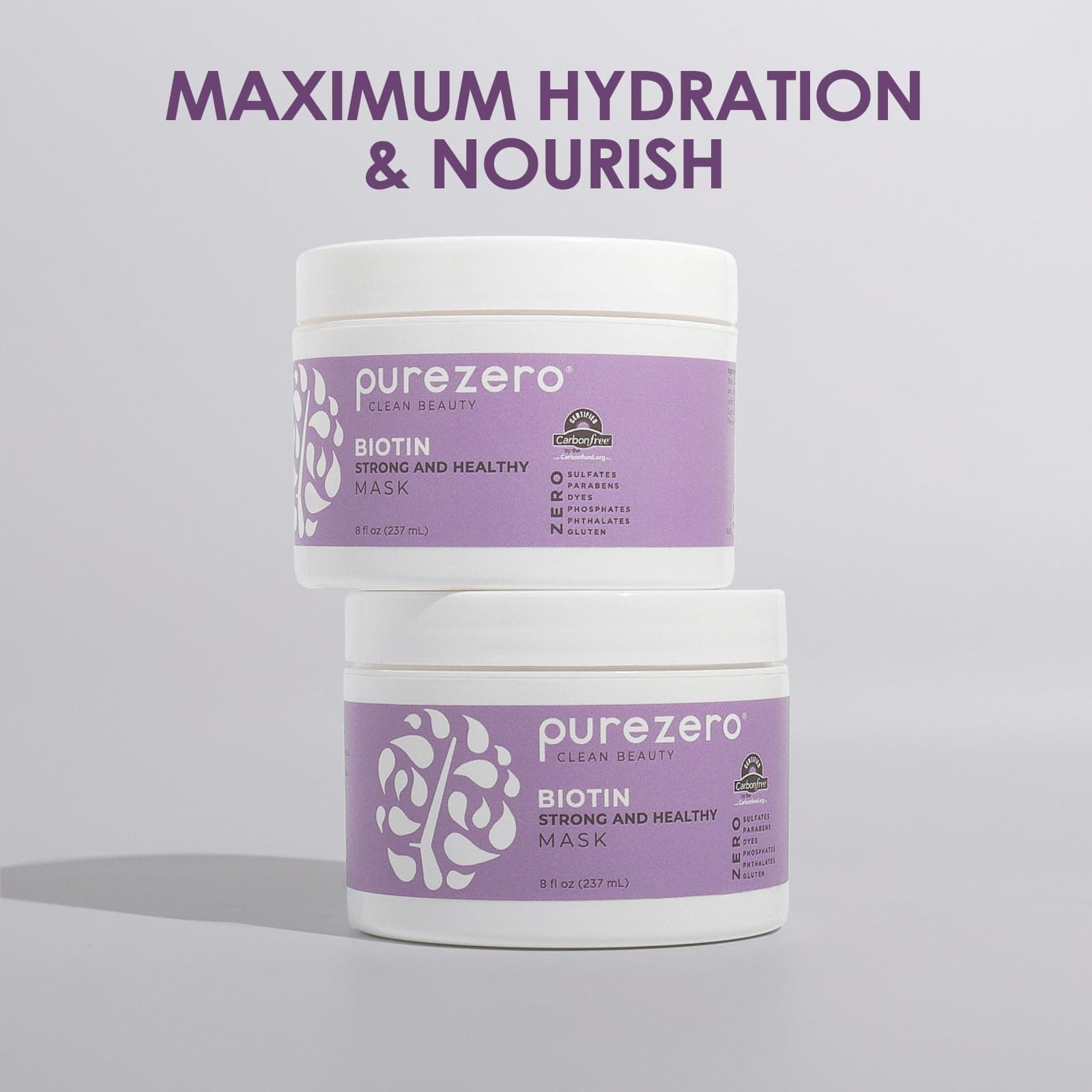 Purezero, Mask Strengthening Biotin, 8 Fl Oz