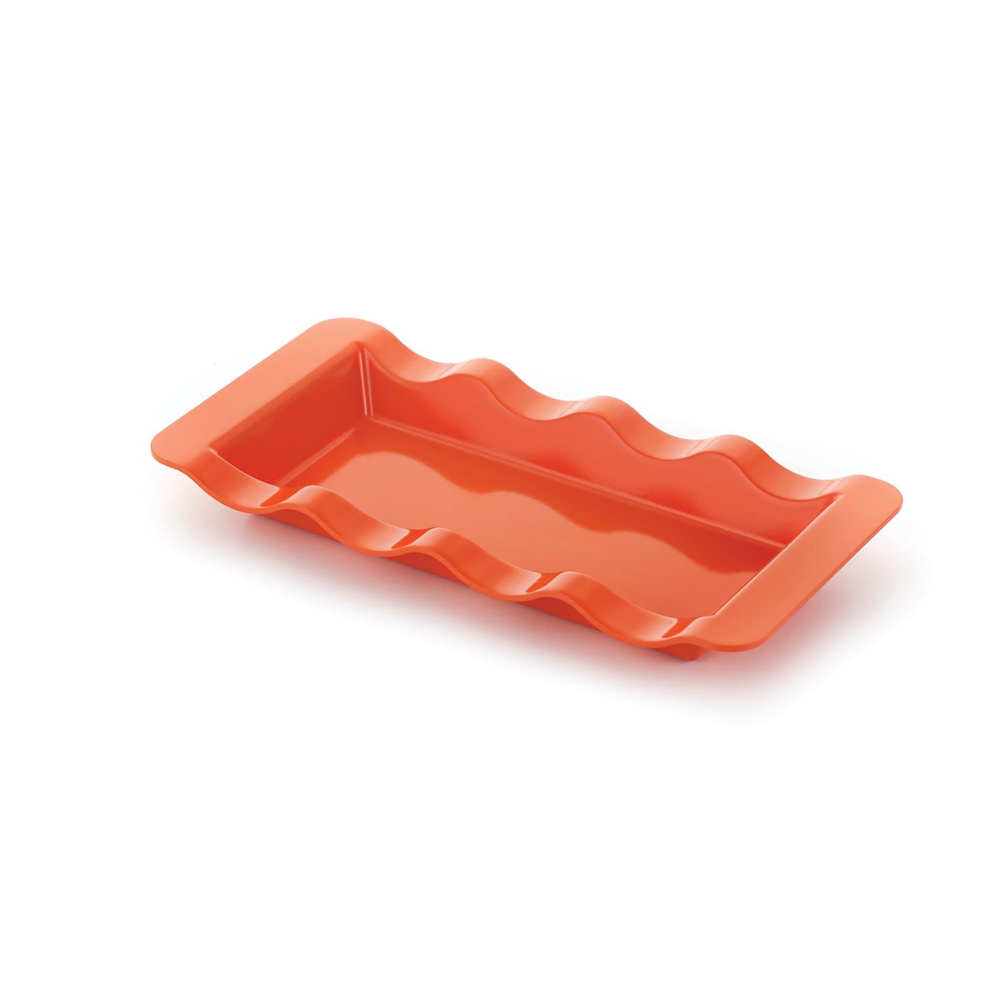 Outset Corn Stacker/Condiment Tray, Tangerine