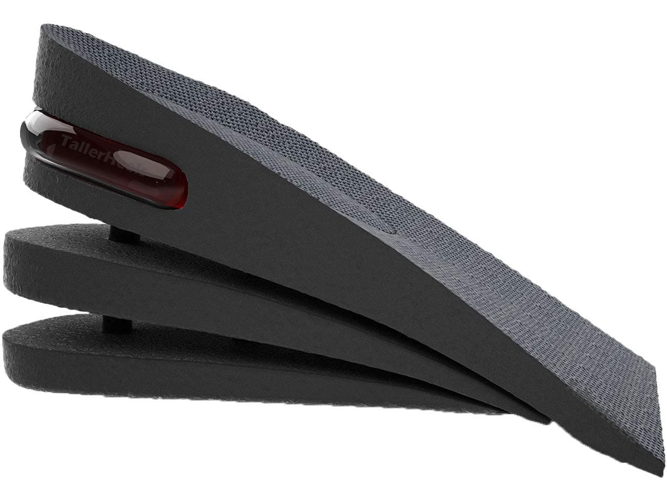 TallerHeels Half 3-Layer Air Height Increase Elevator Shoe Insoles Lift Kit Up 6 cm (2.4") Heel Inserts for Men & Women + Air with Arch support