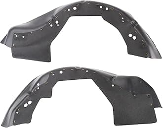 TRQ Front Inner Fender Liner Set Compatible with 2004-2008 Chevrolet Colorado GM1248164 GM1249164