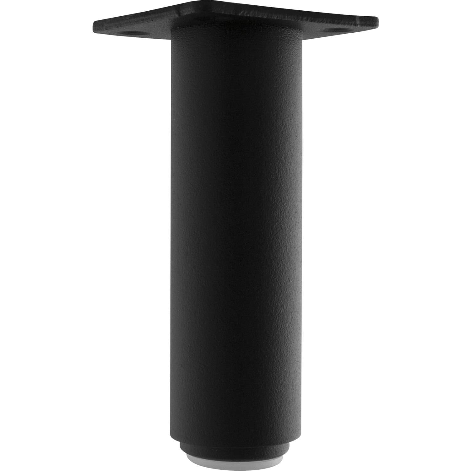 Sima Usrom 5318.100 G Sz Decorative Base Diameter 30 cm Height: 100 mm, Adjustable, 10 mm, Furniture Foot, Base, Slide, Aluminium Black