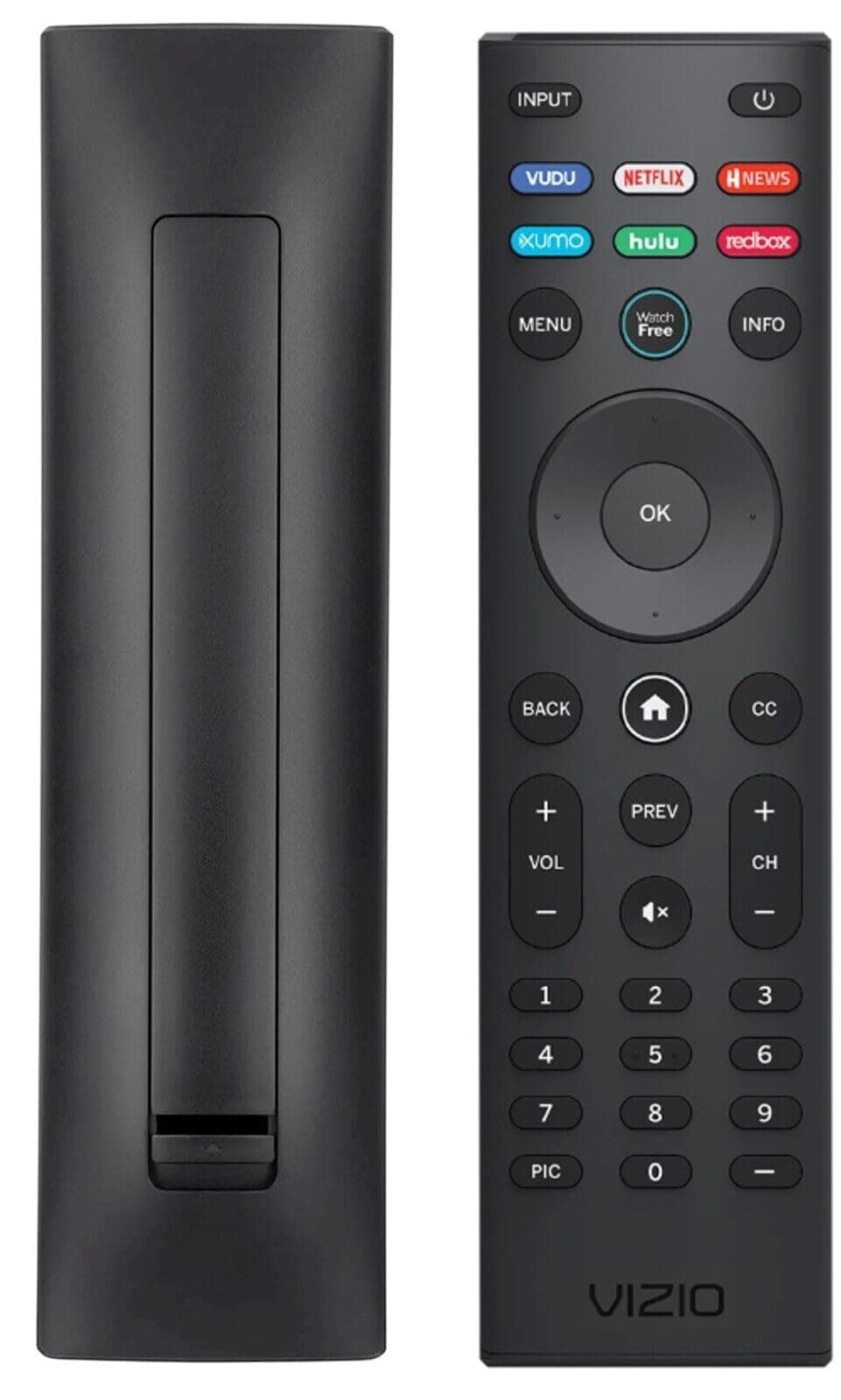 SmartCast Universal Remote Control - Smart Remote Replacement for All VIZIO TVs - Infrared Remote Requires 2 AAA Batteries