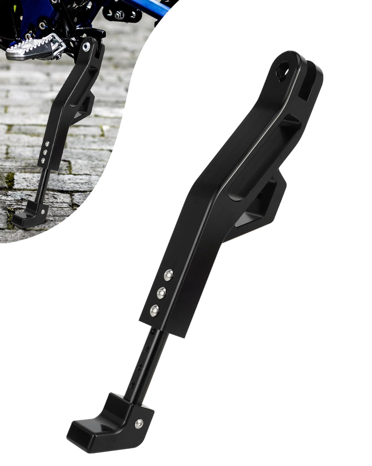Kickstand for Surron Ultra Bee,Kick Stand Side Support Stand for Dirt Bike Sur Ron Ultra Bee - Black