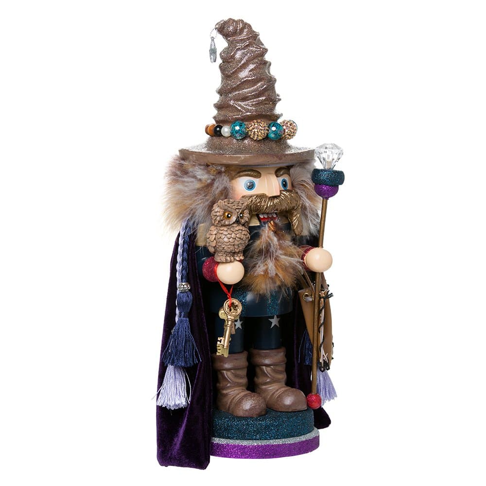 Kurt S. Adler15" Hollywood Wizard Nutcracker with Owl