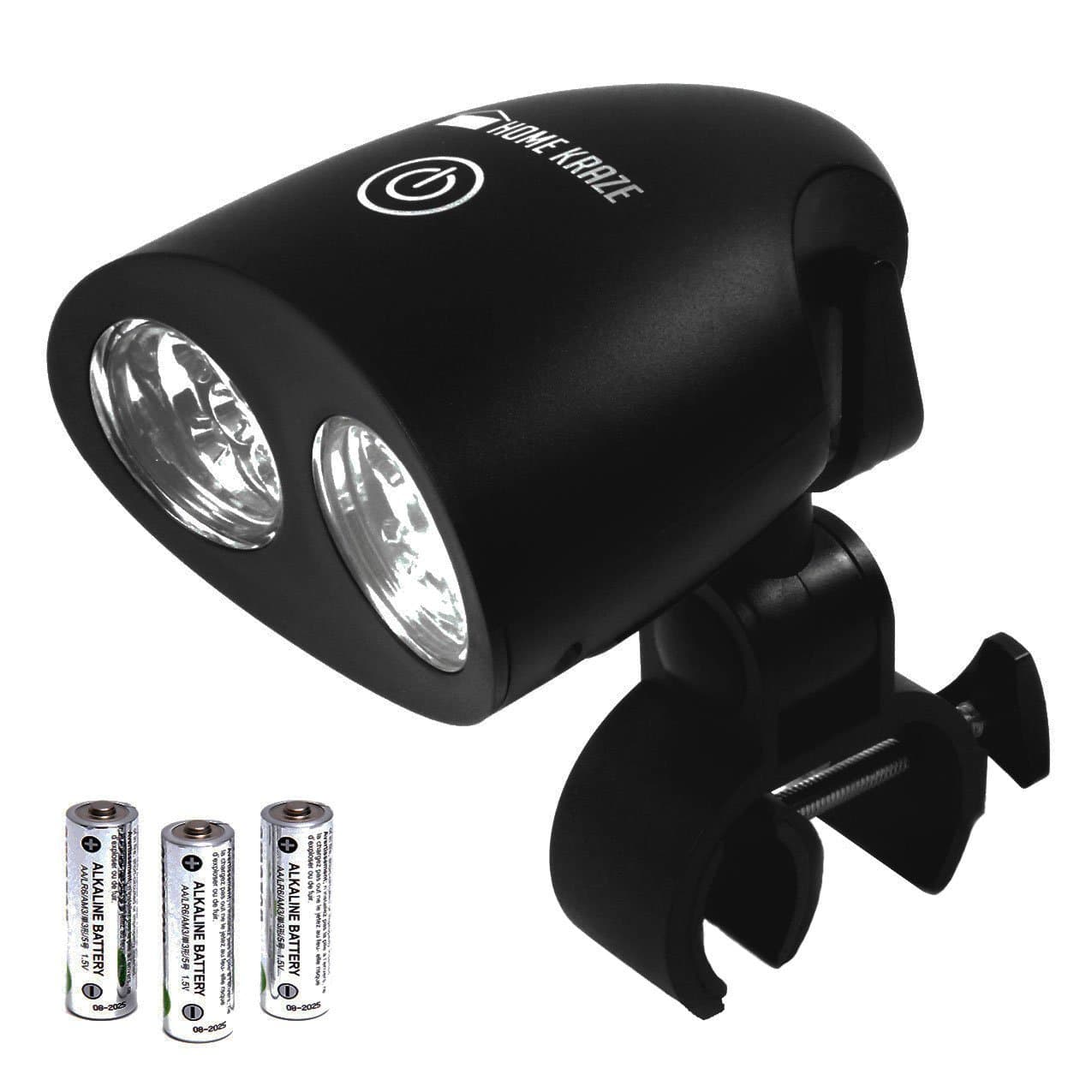 BBQ Grill Light with 10 Bright LED Lights for Over 50,000 Hours, Easy to Install, Adjustable Handle Mount Swivels 360° for Outdoor Cooking, 3 Light Settings