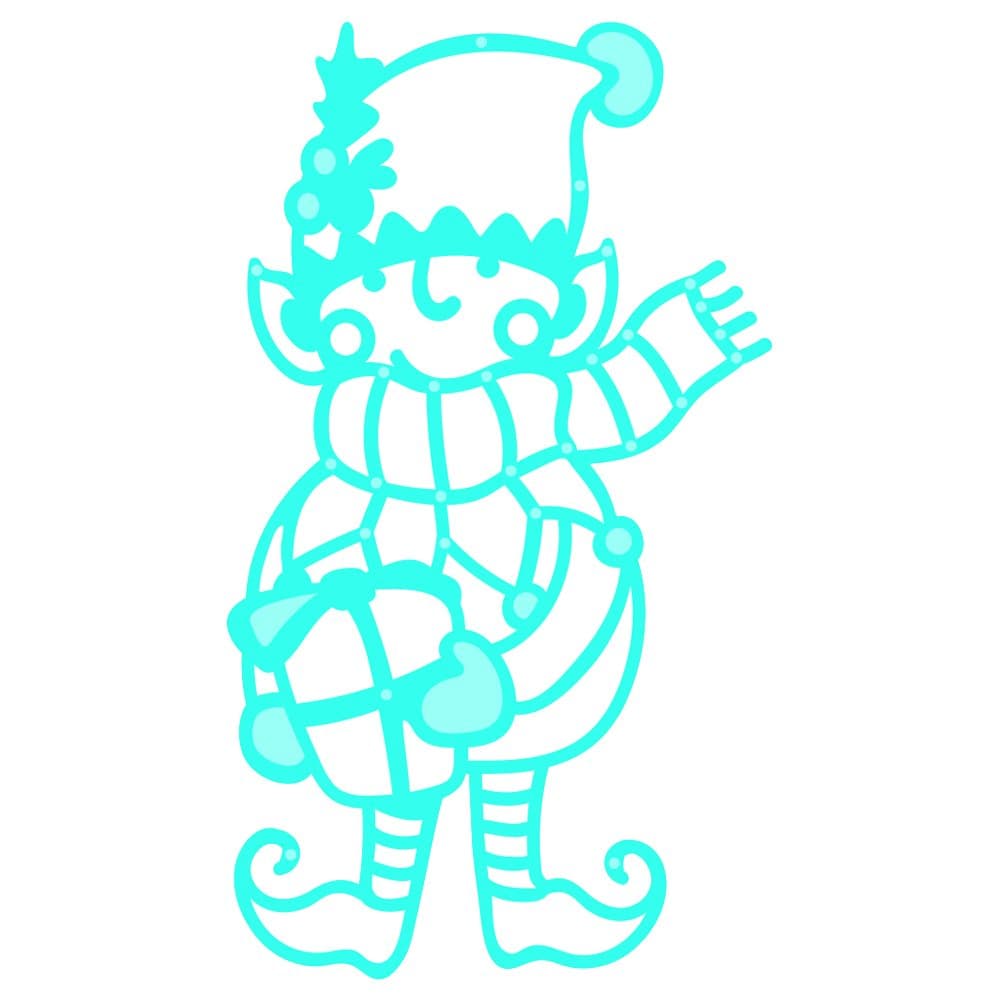 Tonic Studios1381E Christmas 2016 Rococo Petite-Santa's Helper