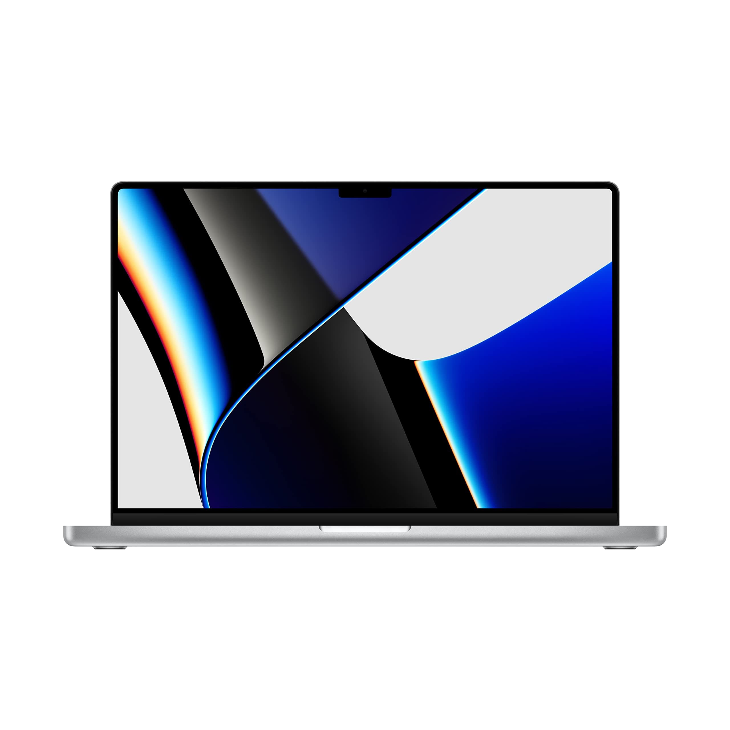 Apple 2021 MacBook Pro (16-inch, Apple M1 Pro chip with 10‑core CPU and 16‑core GPU, 16GB RAM, 1TB SSD) - Silver; English (Renewed)