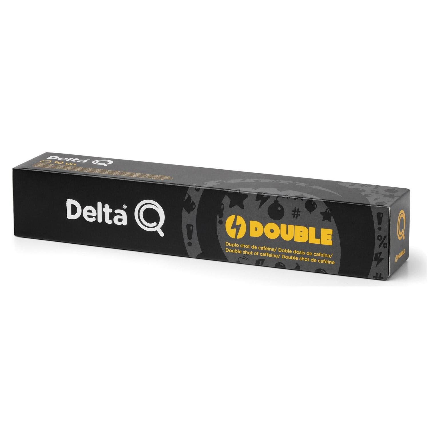 Delta Q Power Double Coffee Capsules - 10 Capsules