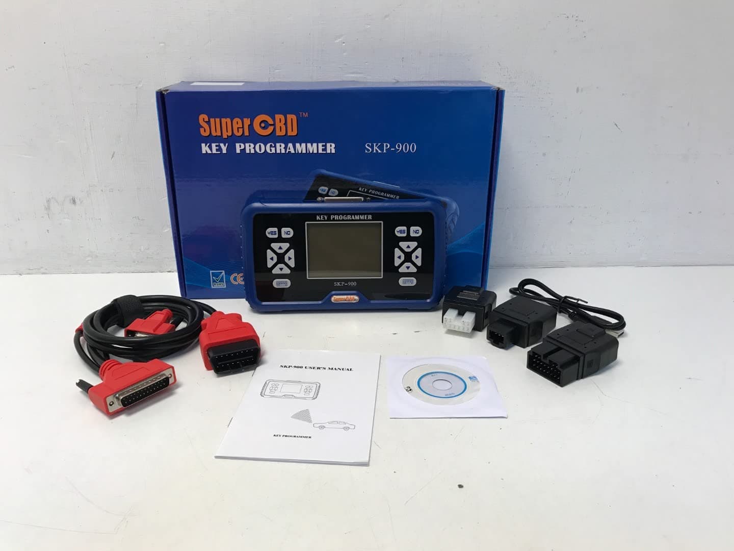 SuperOBD SKP900 Hand-Held OBD2 Auto Key Programmer SKP 900 Unlimited Tokens Online Update