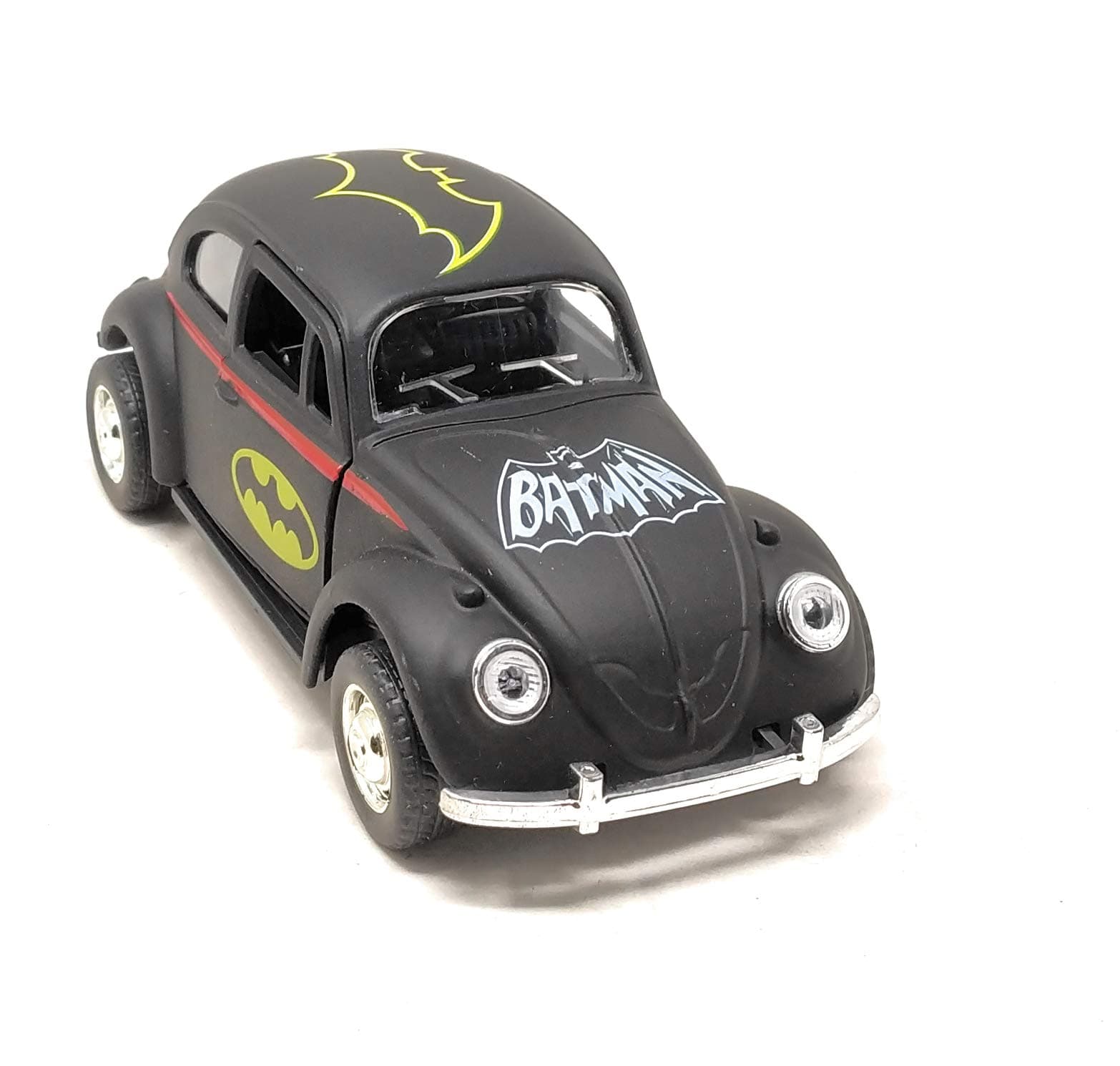 Akrobo 1:32 Scale Alloy Pull Back Batman Beetle Collectible Metal Car Model Toys | Door Open Die-cast Vehicle Gift for Kids | Pulling Back Car Toys for Children