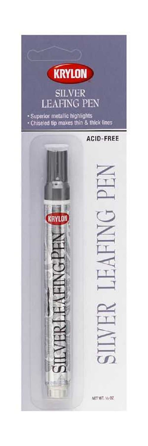 Krylon Diversified Brands 9902 Leafing Pen, Silver