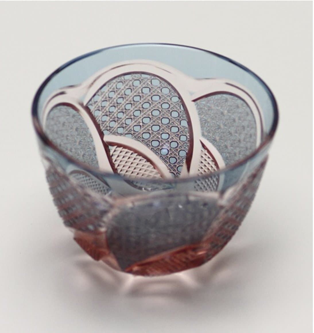 Edo Kiriko Guinomi (Sake Glass)