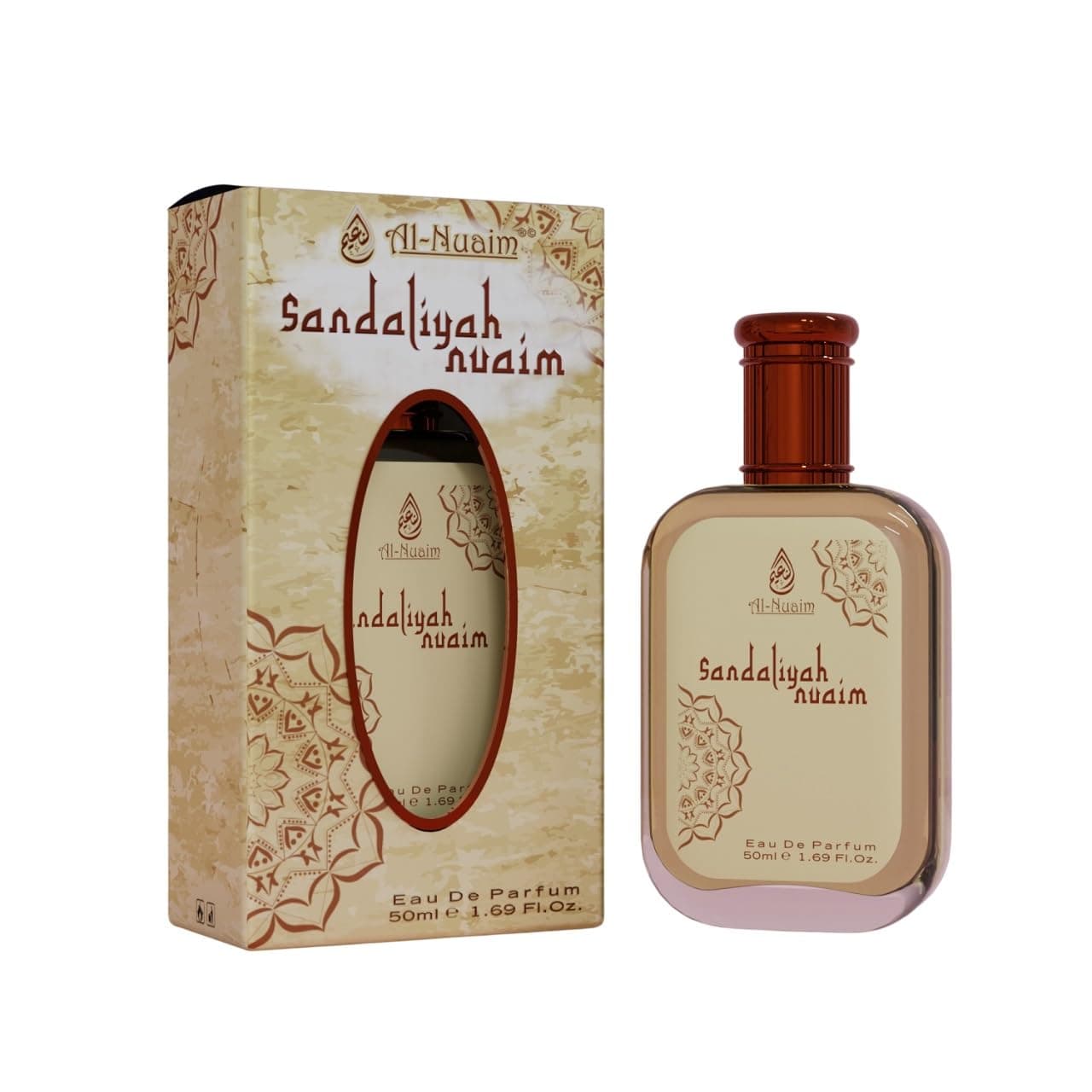 Al Nuaim Sandaliya Nuaim Eau De Parfum for Men - 50ml | Long Lasting Luxury Perfume | EDP