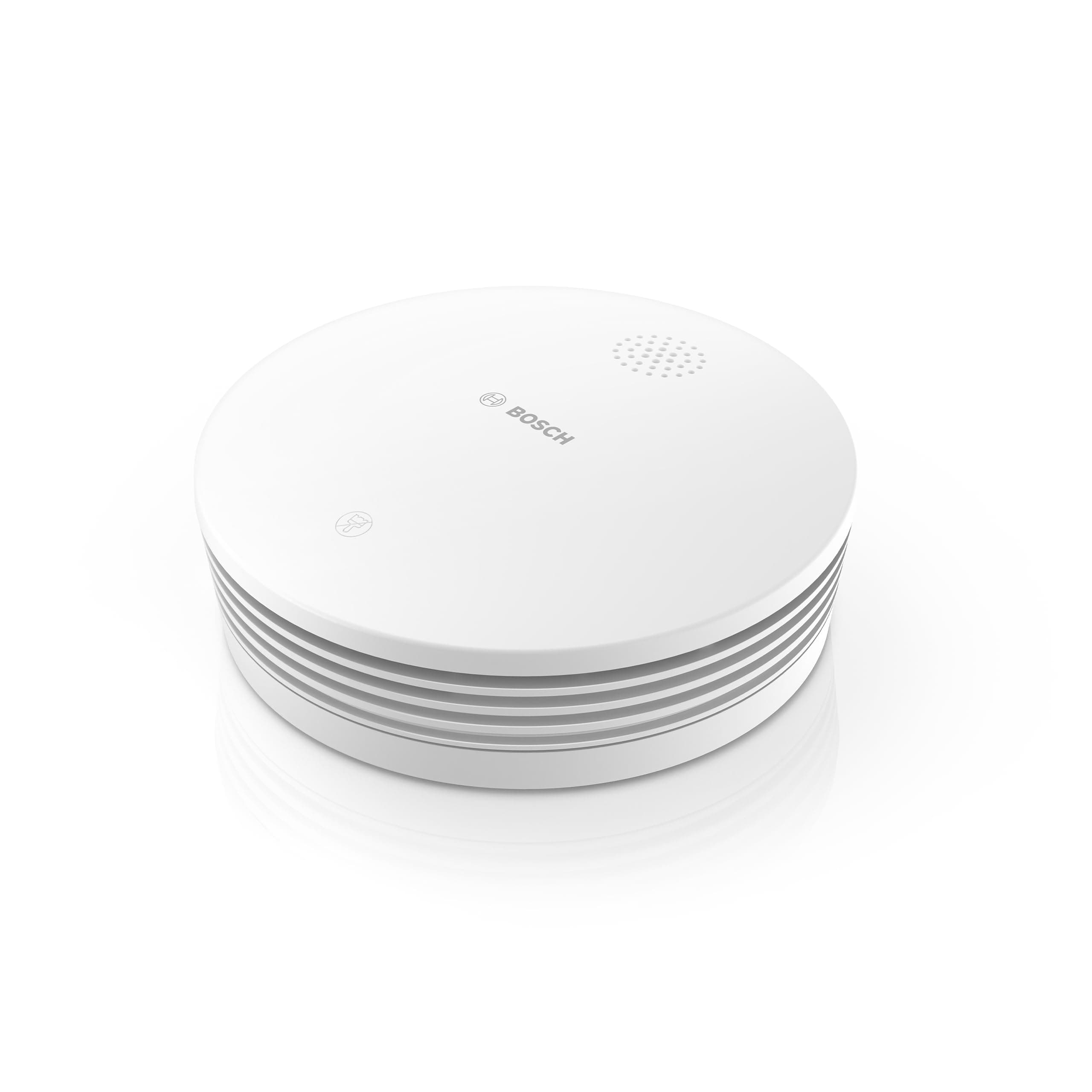 Bosch Smart Home smoke detector II, with app function, compatible with Apple HomeKit