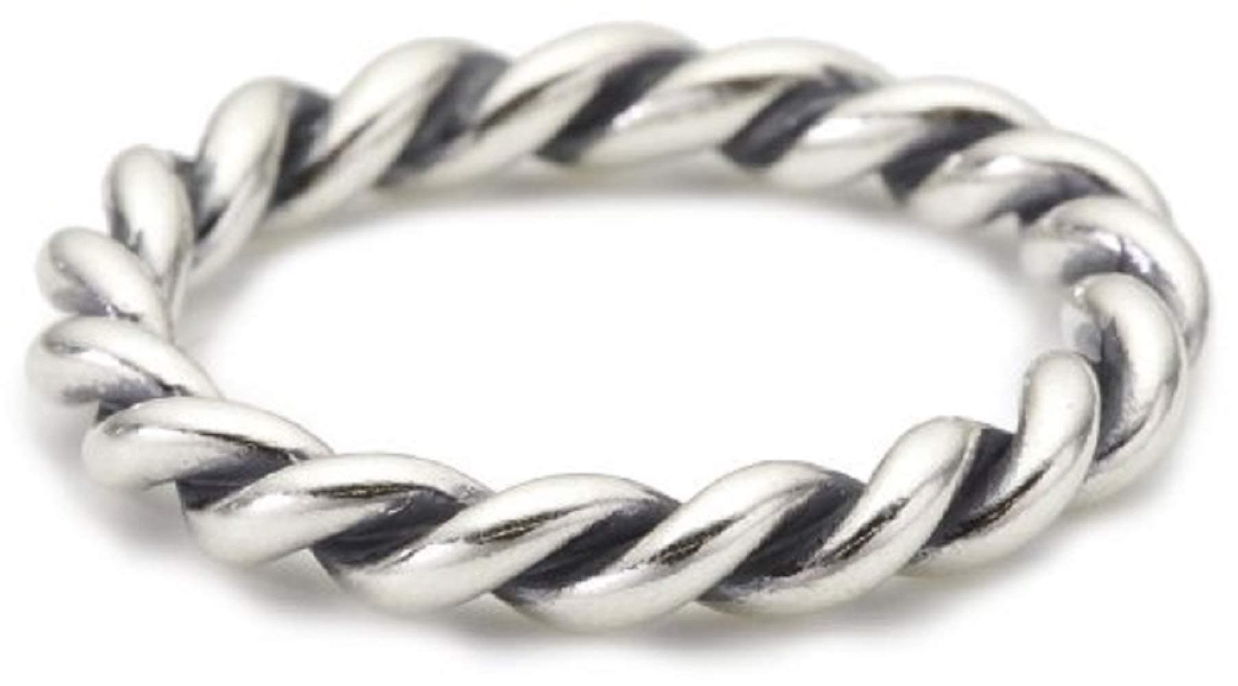 PANDORA Intertwined Silver Size 4.5 Ring 190602-48