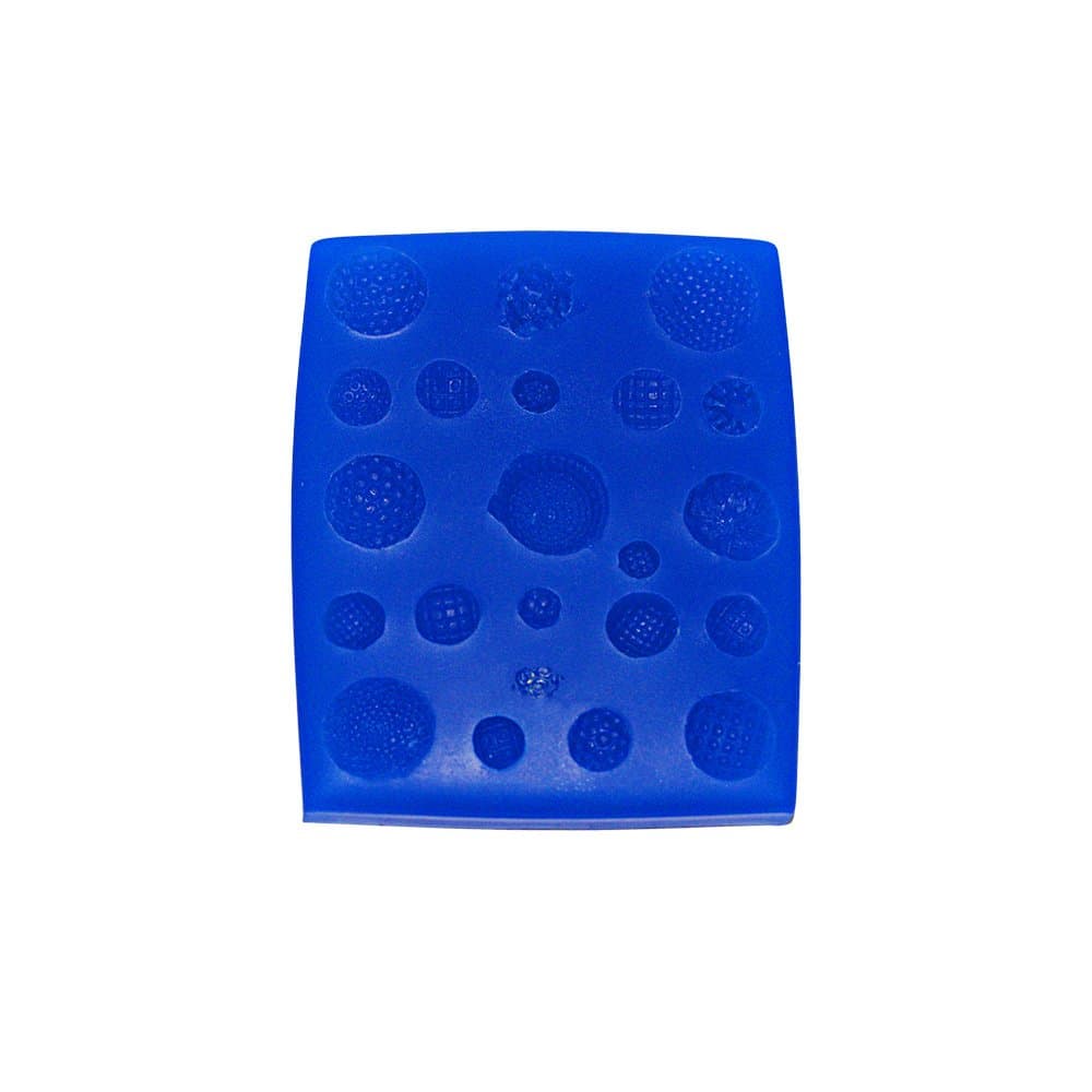 Assorted Centers Silicone Mold FL295 by First Impressions Molds