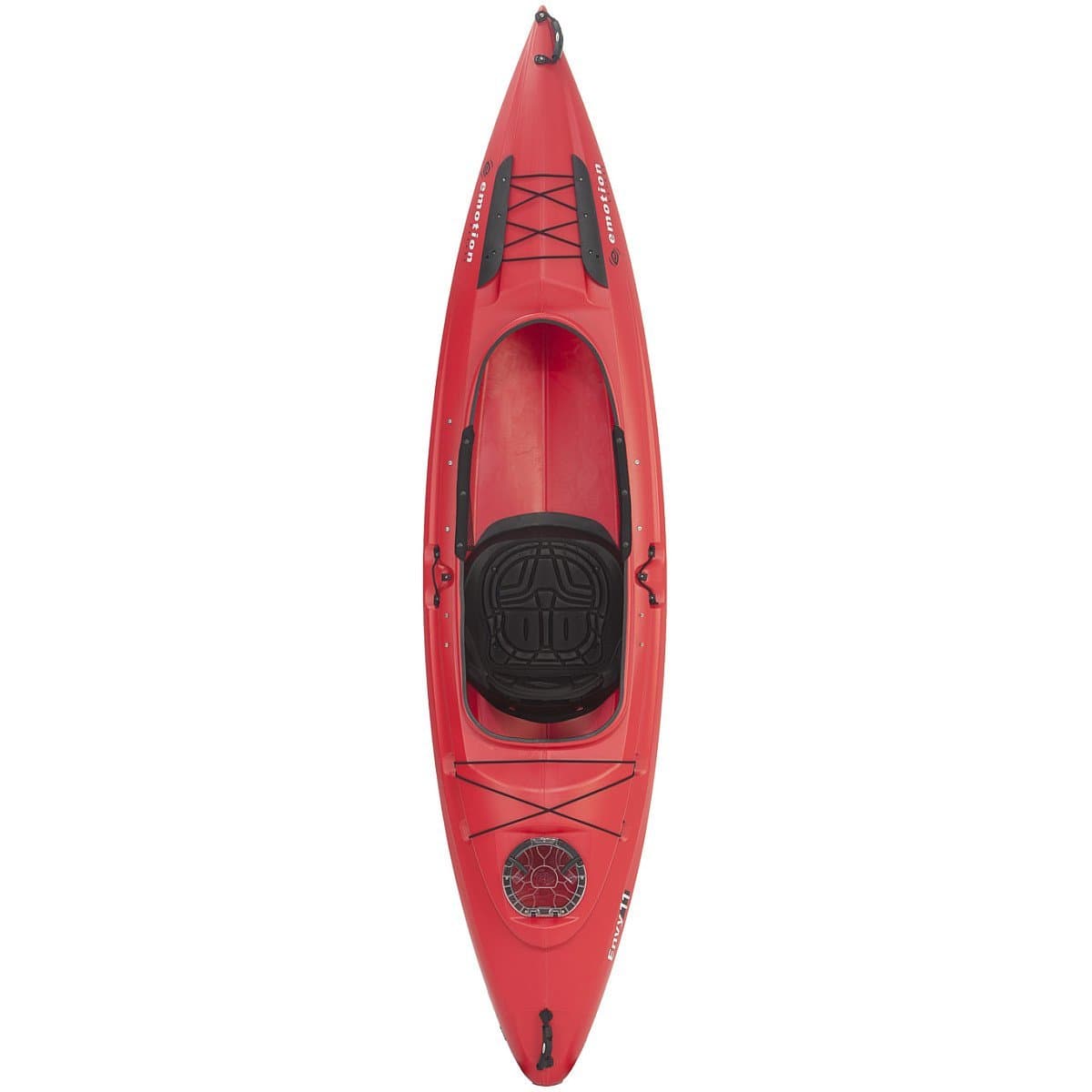 Emotion Envy Sit-Inside Kayak, Red, 11'