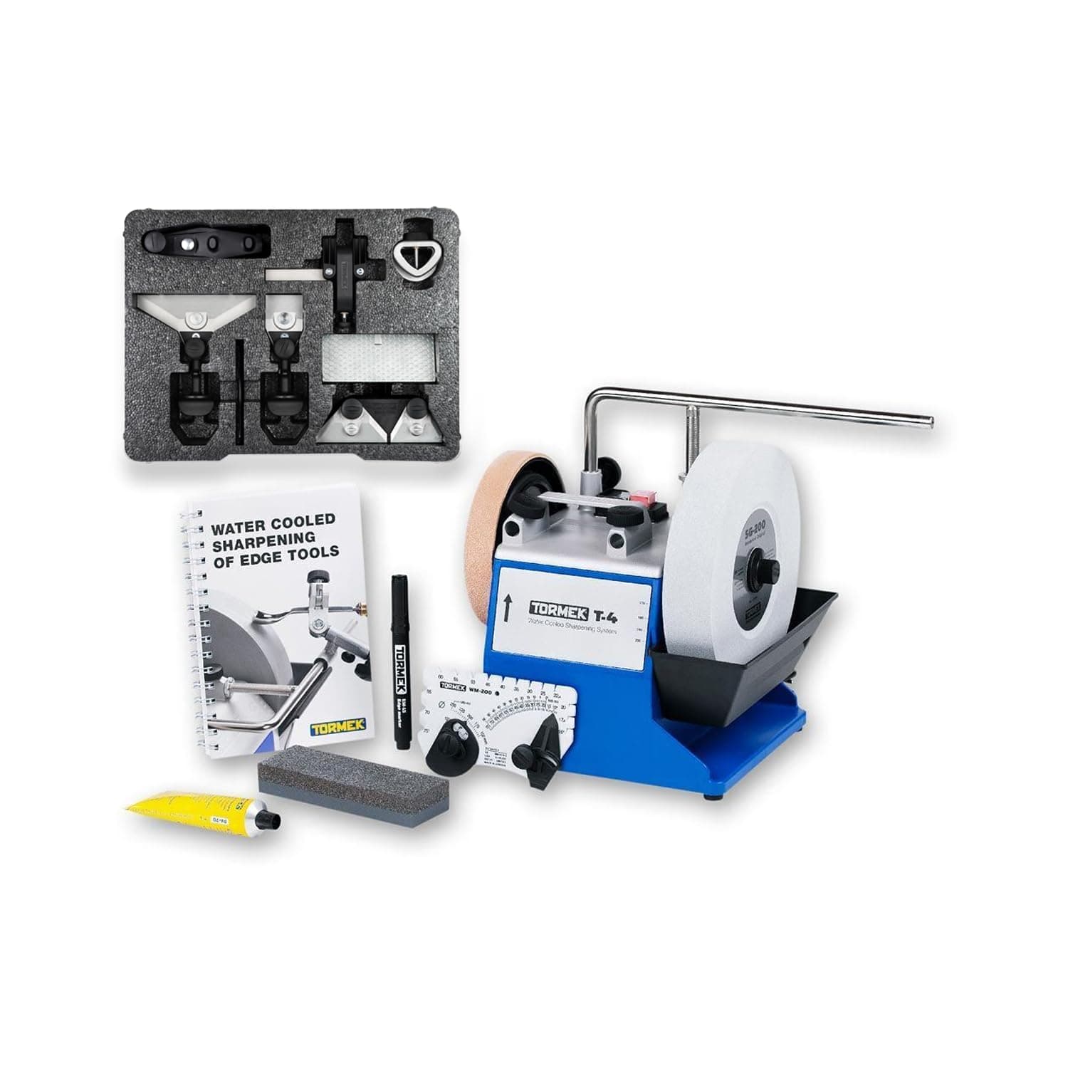 T4 Water Cooled Sharpening System + HTK 806 Hand Tool Kit