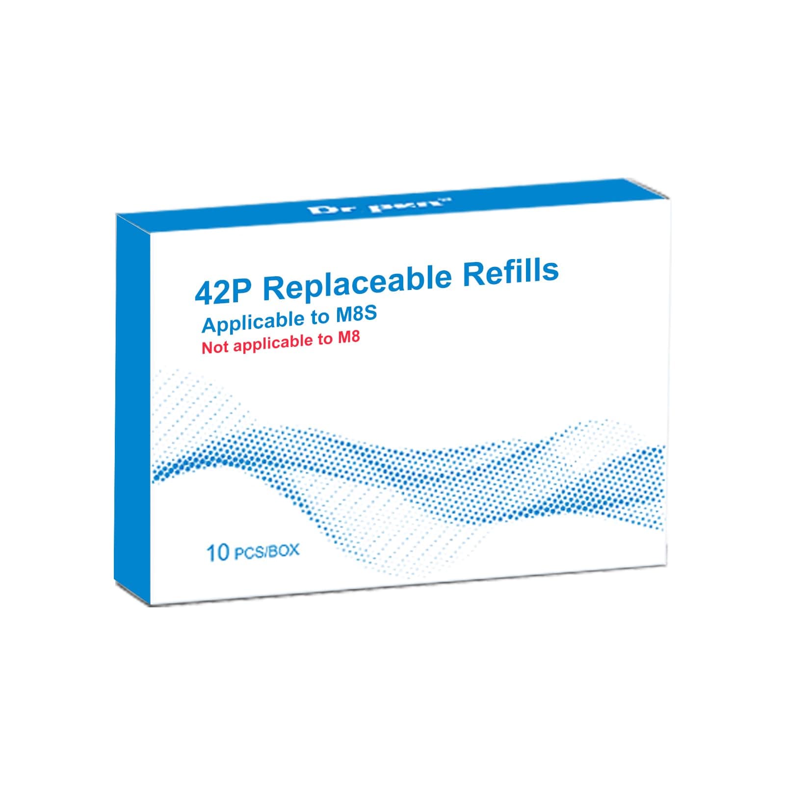 CLETINA 10PCS M8S/A8S/A9 42P Original Replaceable Refills - 42P Replacement Needle Refills(42P)