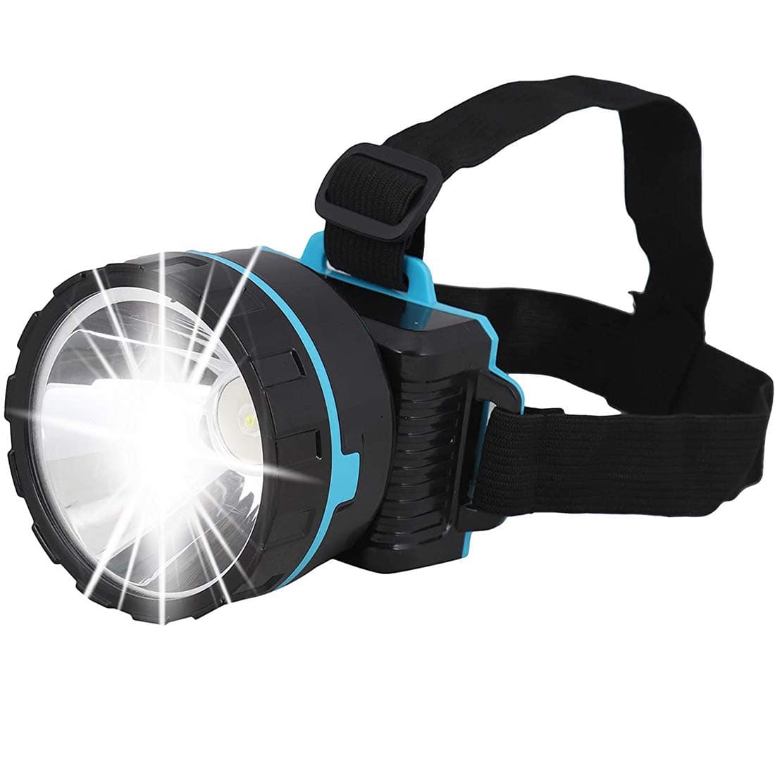 AkariMetal Rechargeable Head Light Torch, Colour As Per Availability, Pack of 1