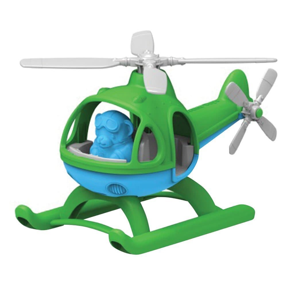 Helicopter, Green/Blue