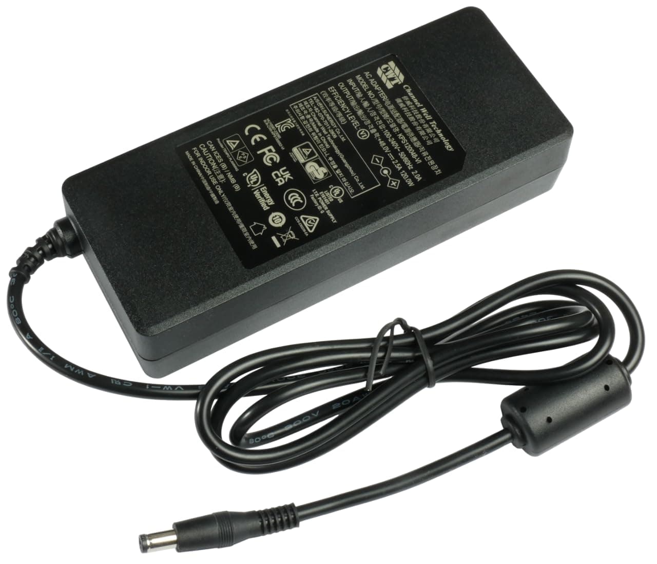 CWT 48V Power Supply Adapter compatible with TP-Link PoE Switch, NETGEAR ProSafe GS108T GS108UK GS110TP GS116E, Reolink Swann UniFi Hikvision NVR Network Video Recorder Charger (No Power Lead)