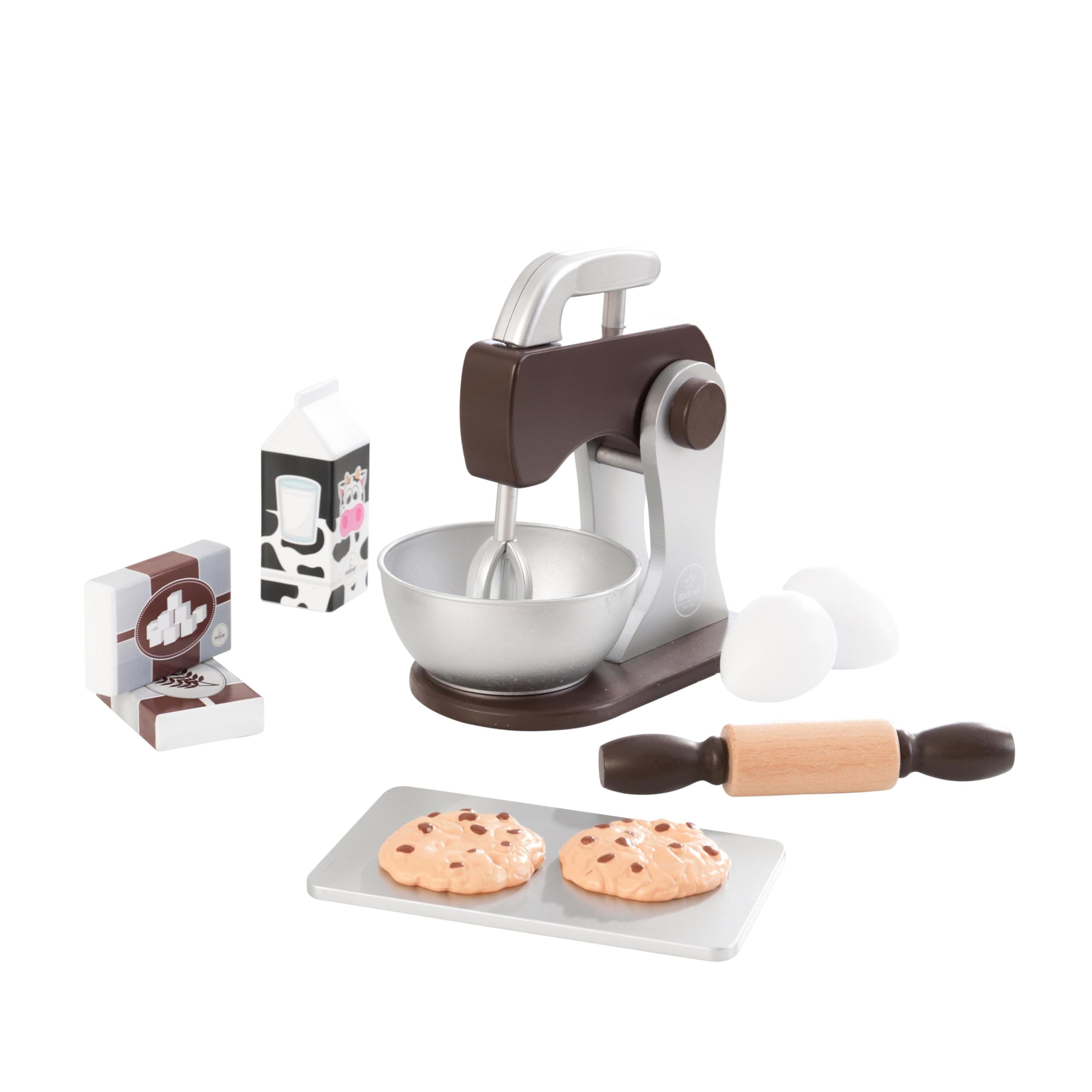 KidKraftWooden Espresso Baking Set - Play Kitchen accessory