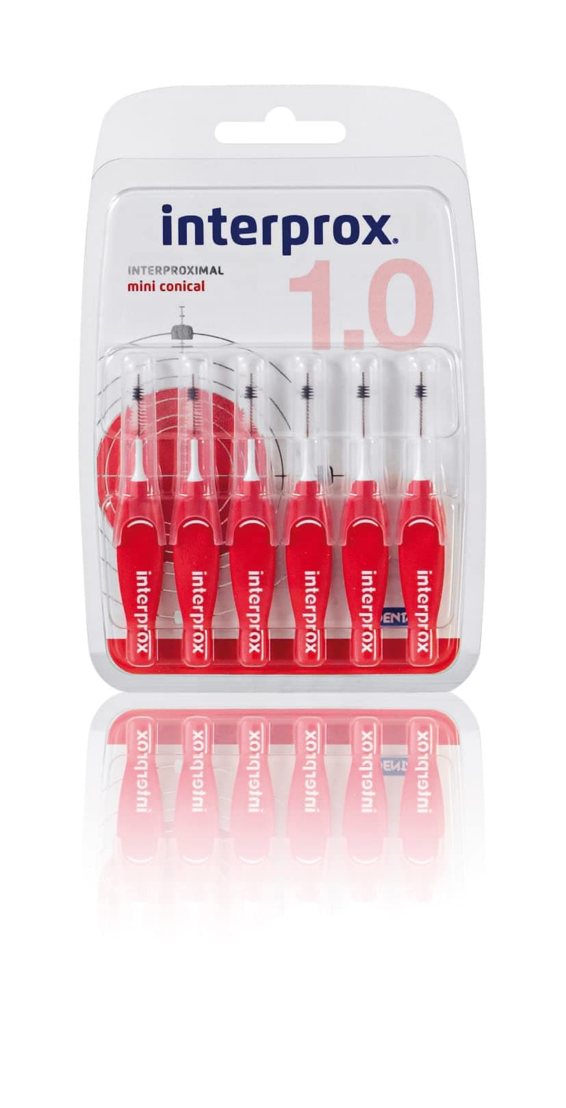 Interprox4G Interdentalbrush miniconical red 6 Pieces