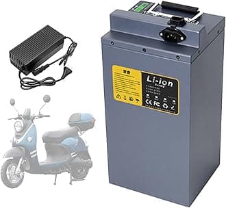 60V 72V 45Ah 55Ah 65Ah Lithium Li-ion Battery Pack 60V 20Ah 25Ah 35Ah Replacement Moped Battery for E-Tricycle/Motorcycle Modified Kit